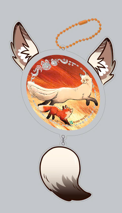 tiểu hồ ly biến hình ký - bản sưu tầm - tặng kèm 2 bookmark + 1 huy hiệu kèm vỏ đựng + 1 túi rút - Ảnh 5