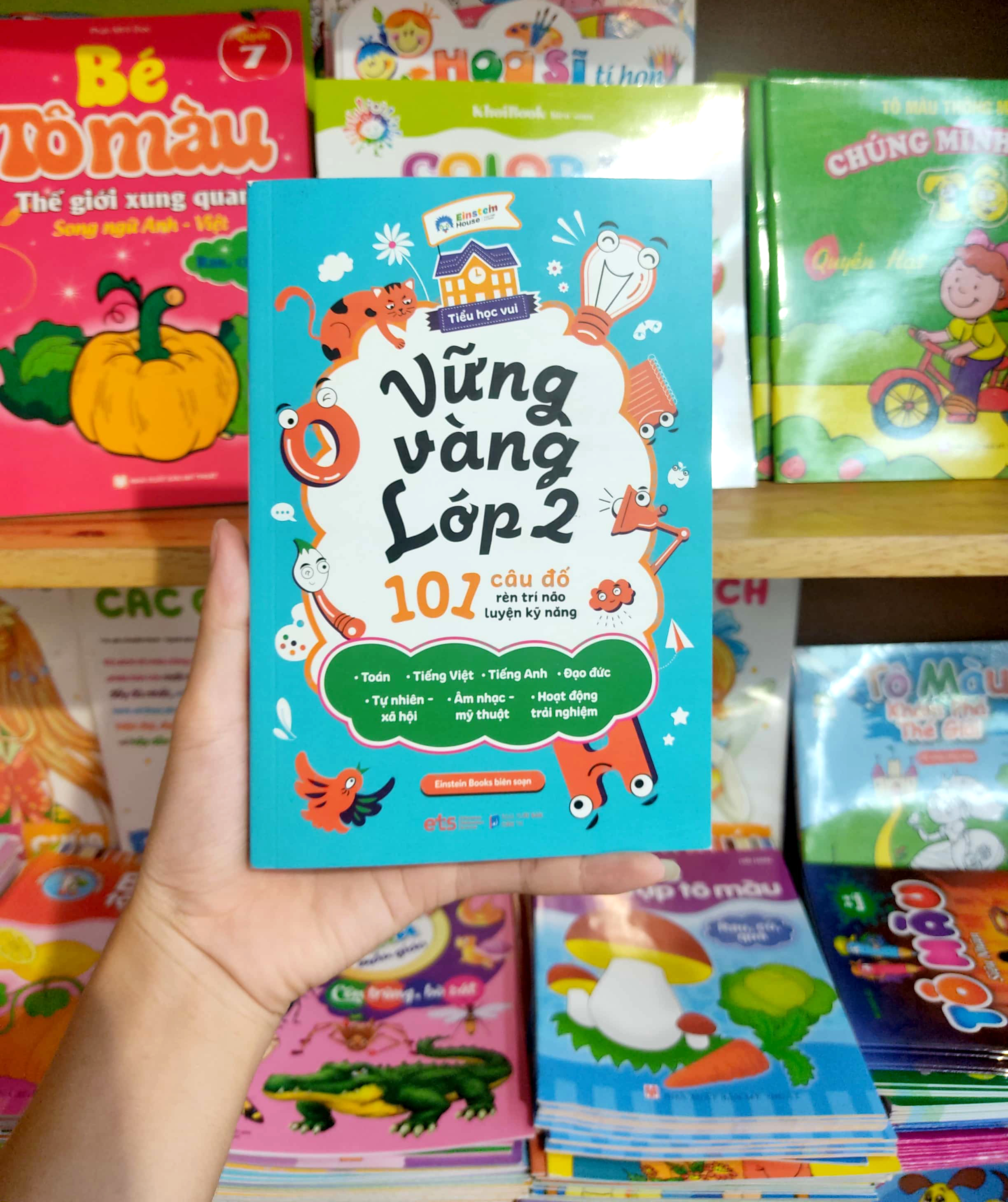 tiểu học vui - vững vàng lớp 2 - 101 câu đố rèn trí não luyện kỹ năng - Ảnh 8