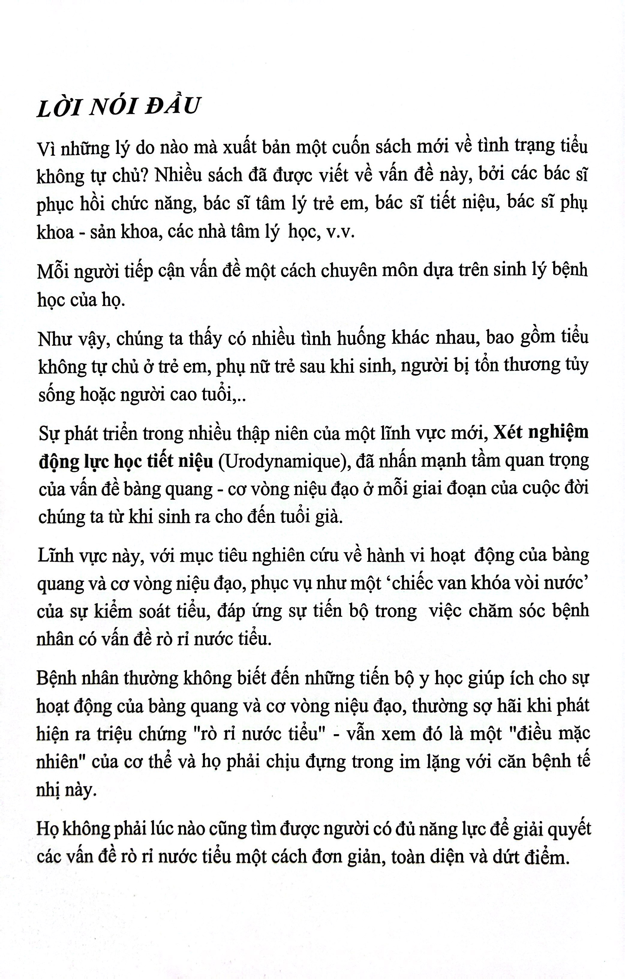 Tiểu Không Tự Chủ - Bệnh Lý Và Điều Trị - Ảnh 3