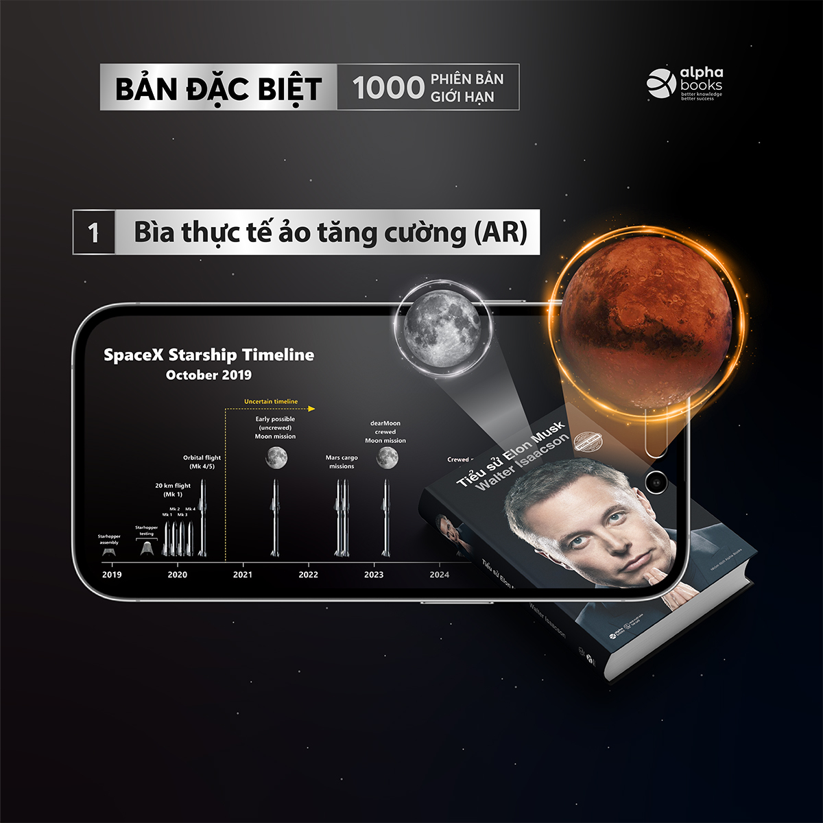 tiểu sử elon musk - bản đặc biệt - bìa cứng ar - Ảnh 4