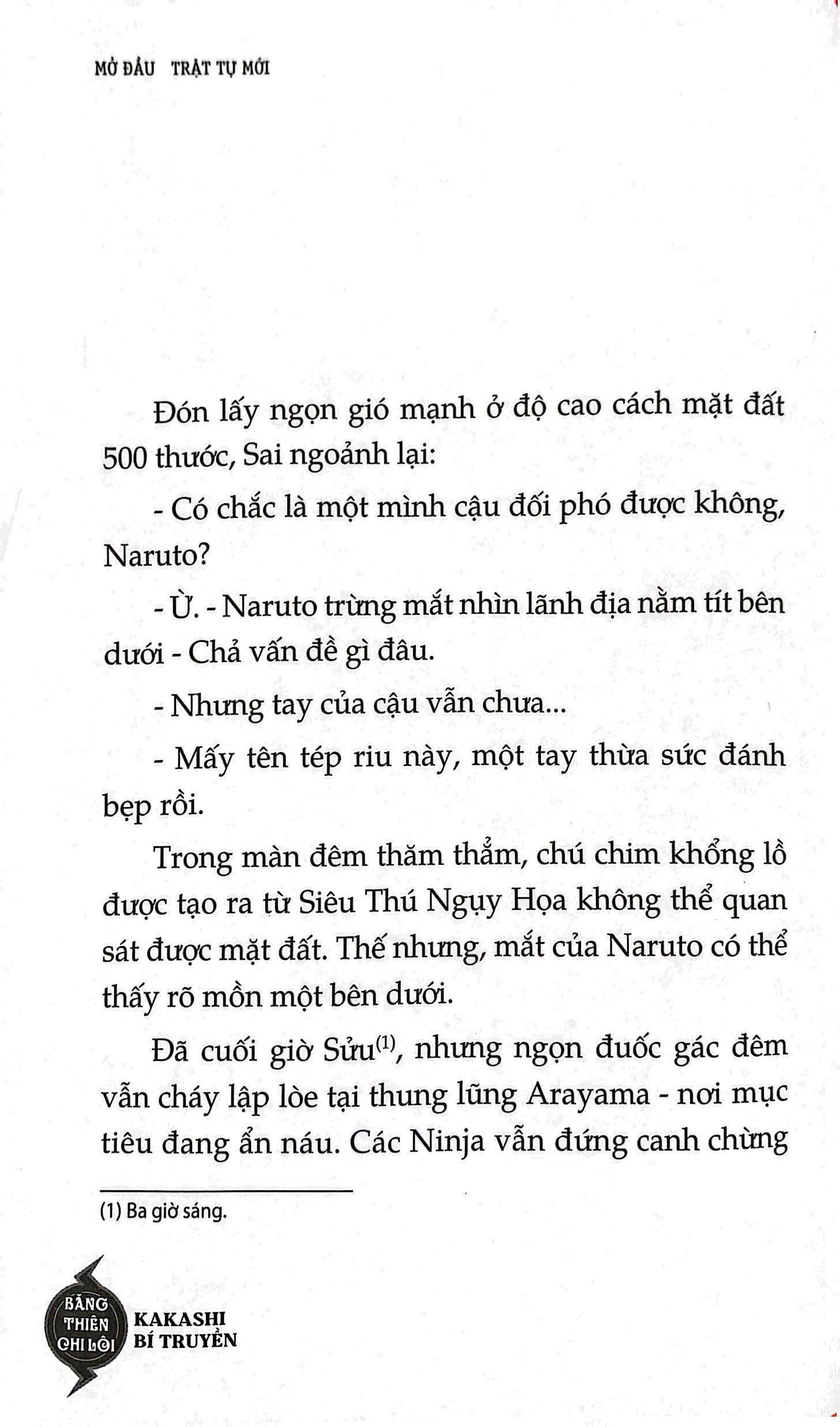 tiểu thuyết naruto - kakashi bí truyền - băng thiên chi lôi - Ảnh 8