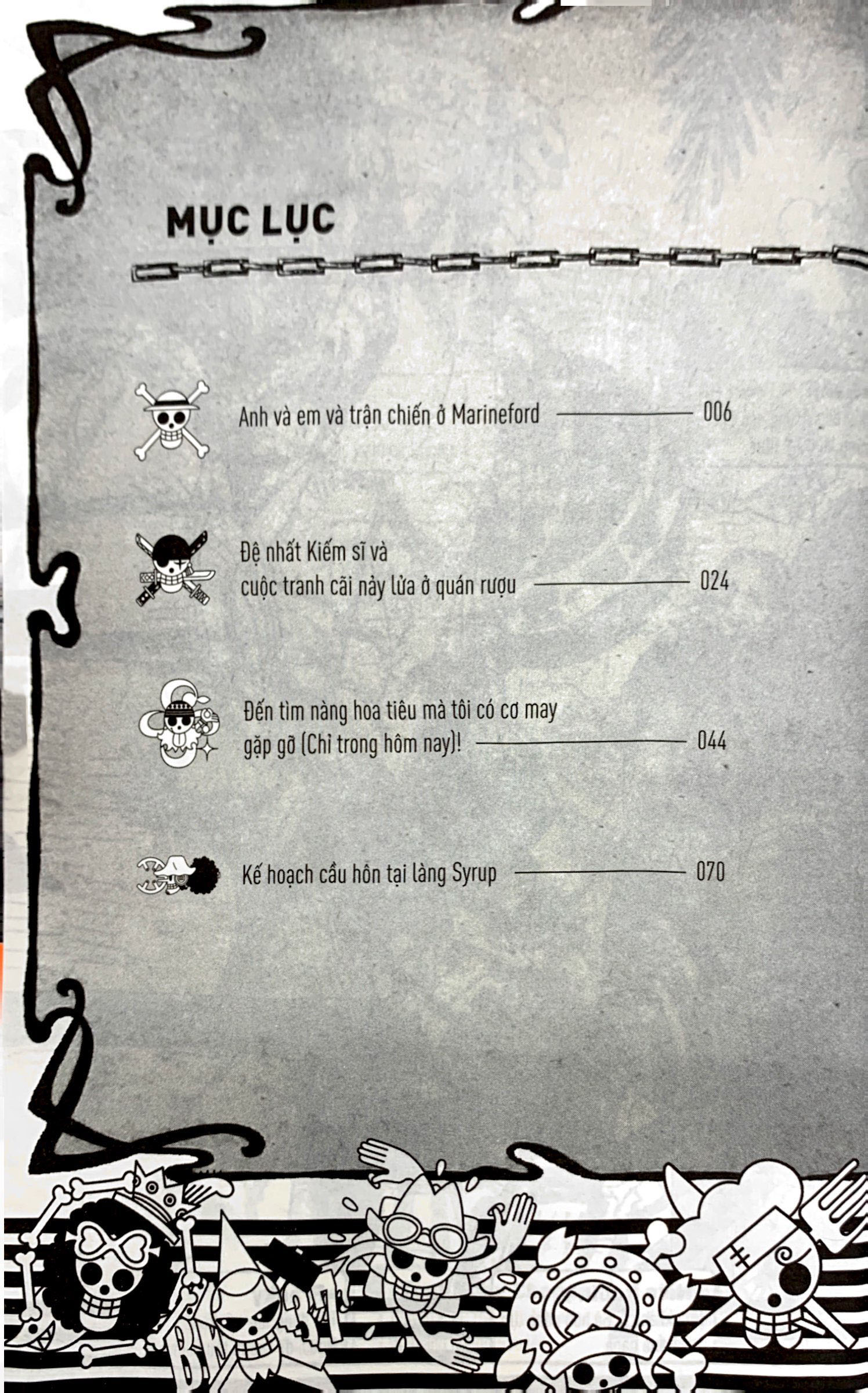 tiểu thuyết one piece - chuyện chưa kể về băng mũ rơm - Ảnh 3