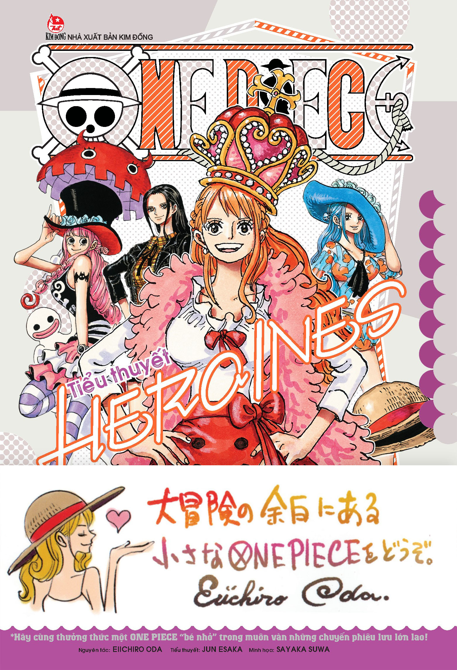 tiểu thuyết one piece - heroines - tặng kèm obi + set postcard - Ảnh 3