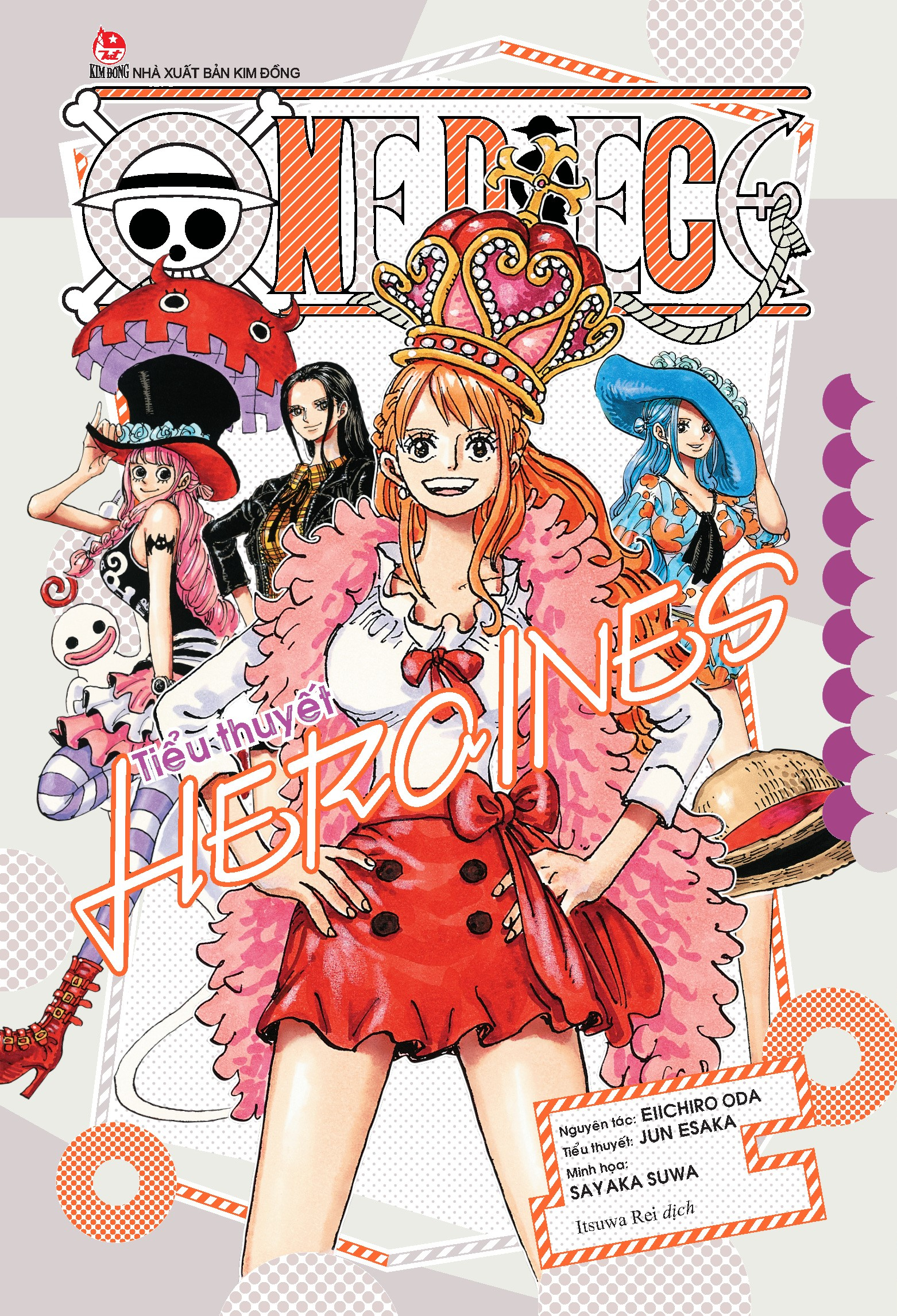 tiểu thuyết one piece - heroines - tặng kèm obi + set postcard - Ảnh 4