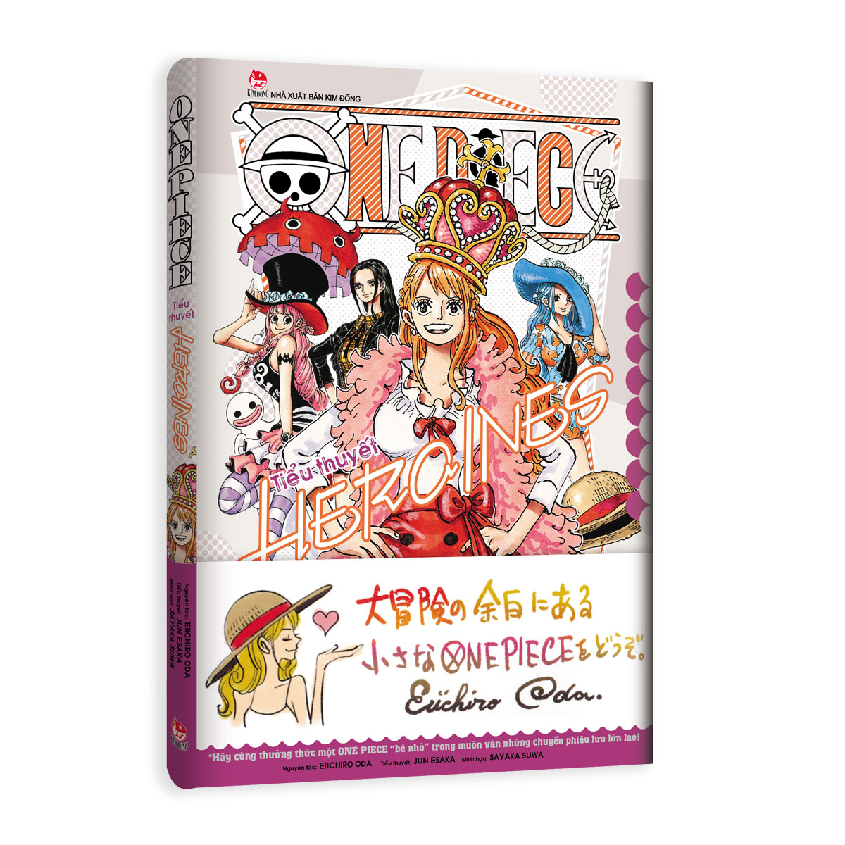 tiểu thuyết one piece - heroines - tặng kèm obi + set postcard - Ảnh 5