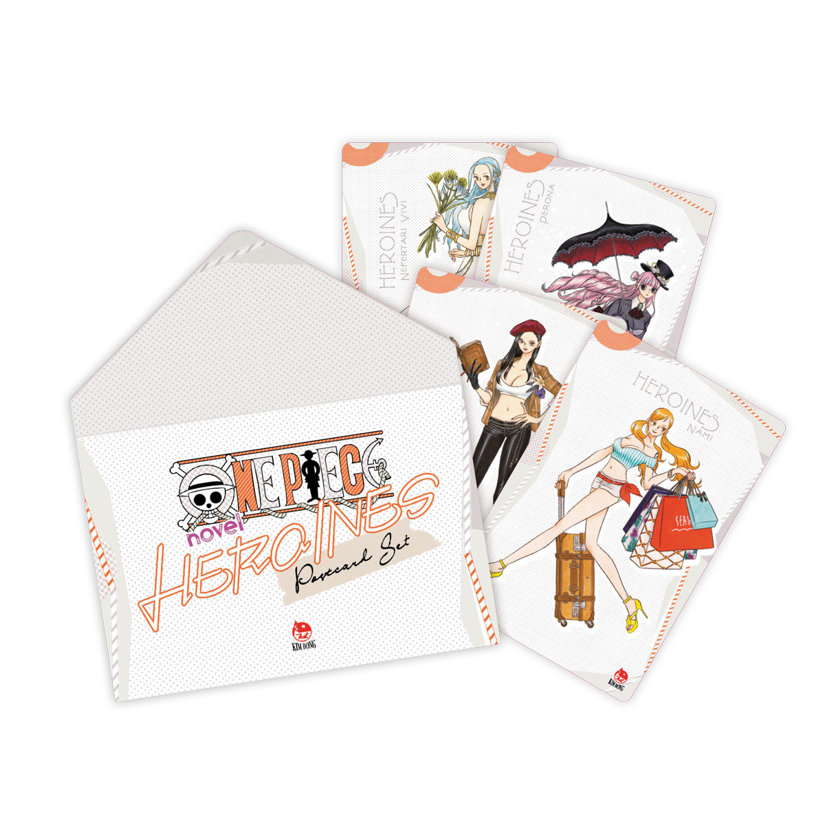 tiểu thuyết one piece - heroines - tặng kèm obi + set postcard - Ảnh 7