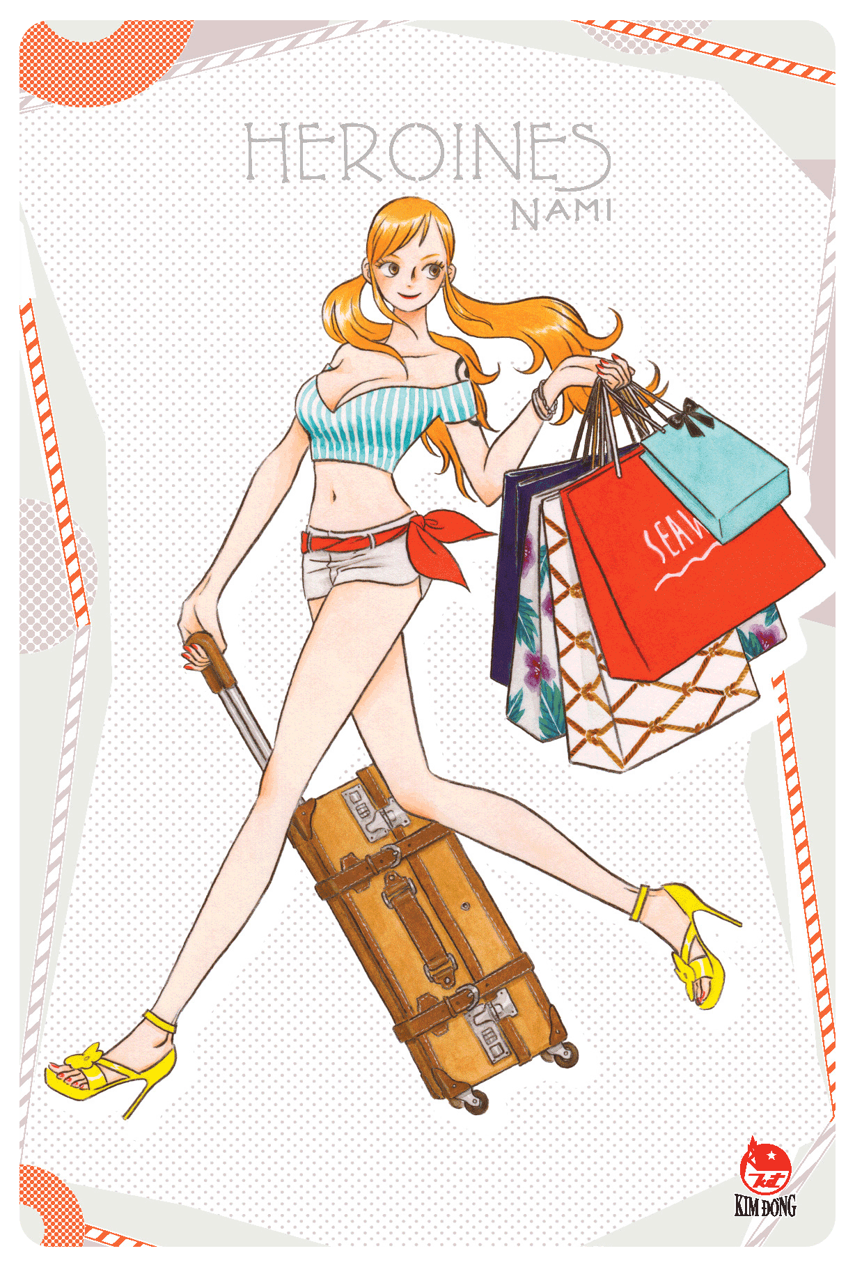 tiểu thuyết one piece - heroines - tặng kèm obi + set postcard - Ảnh 8