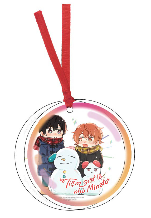 [tiểu thuyết] tiệm giặt là nhà minato - tập 1 - nụ hôn thoáng qua - bản đặc biệt - tặng kèm set 2 card bong bóng mùa đông - Ảnh 3