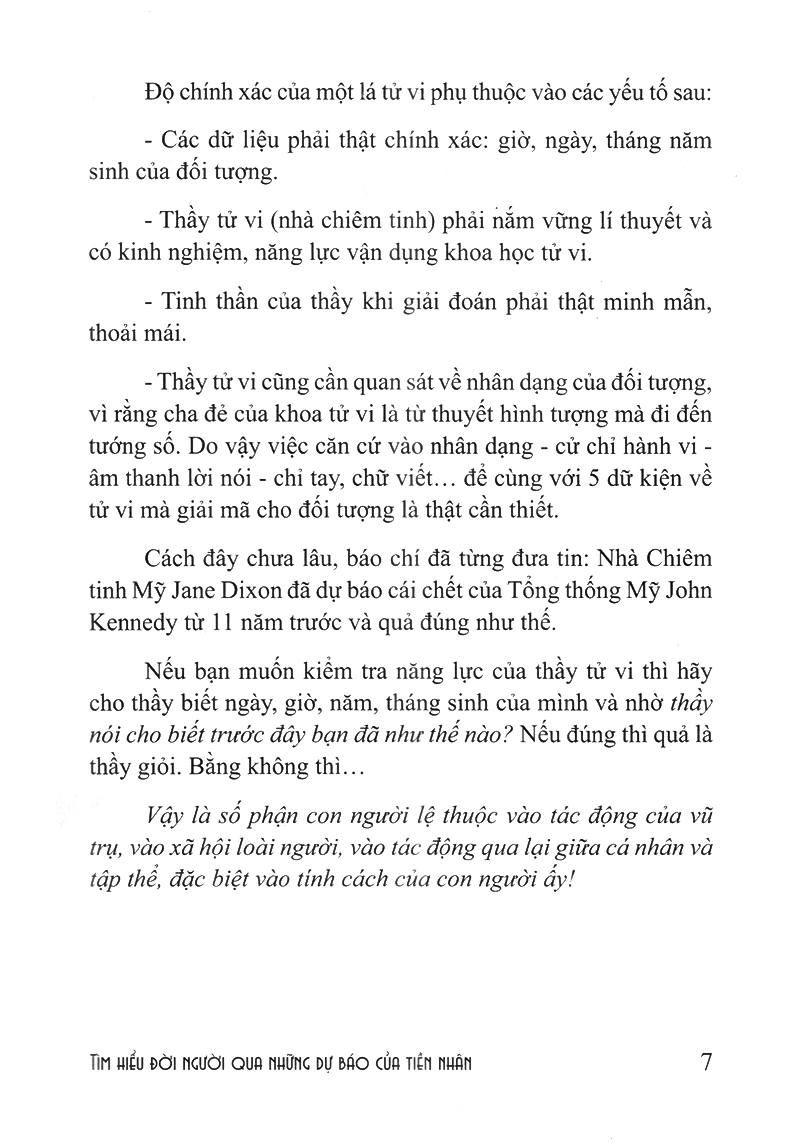 tìm hiểu đời người qua những dự báo của tiền nhân - Ảnh 5