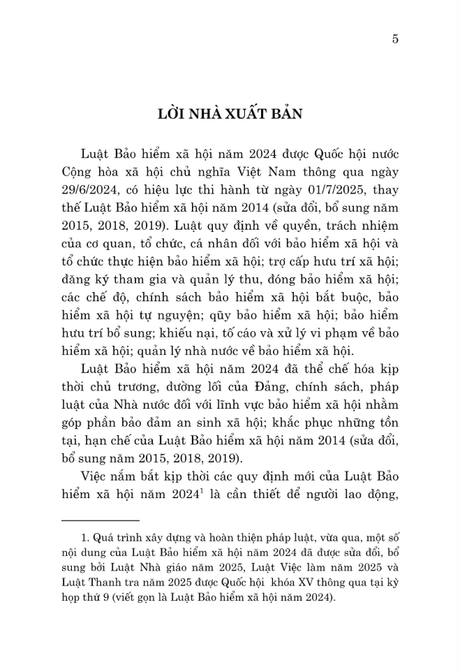 Tìm Hiểu Luật Bảo Hiểm Xã Hội Năm 2024 - Ảnh 3
