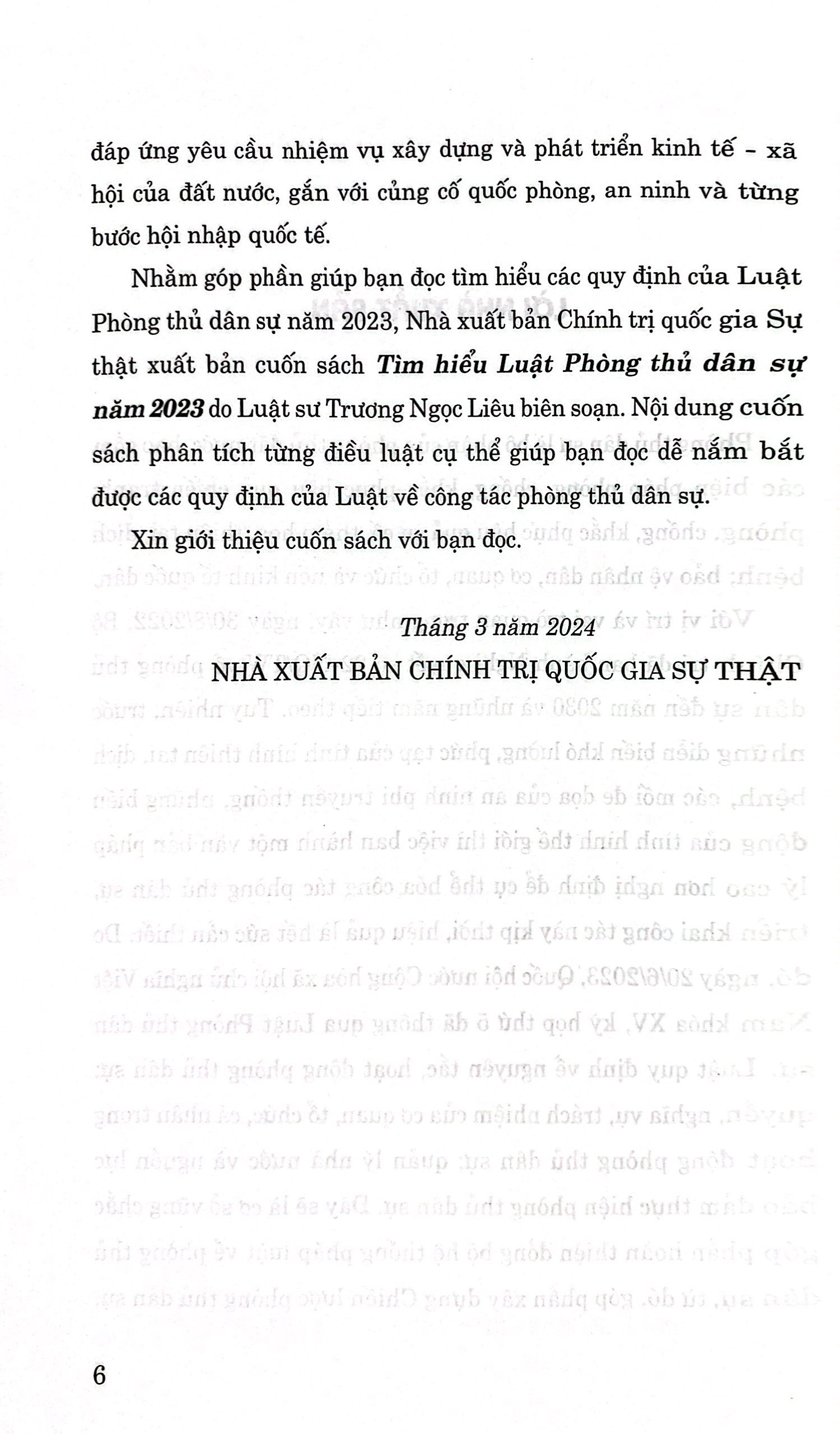 tìm hiểu luật phòng thủ dân sự năm 2023 - Ảnh 4