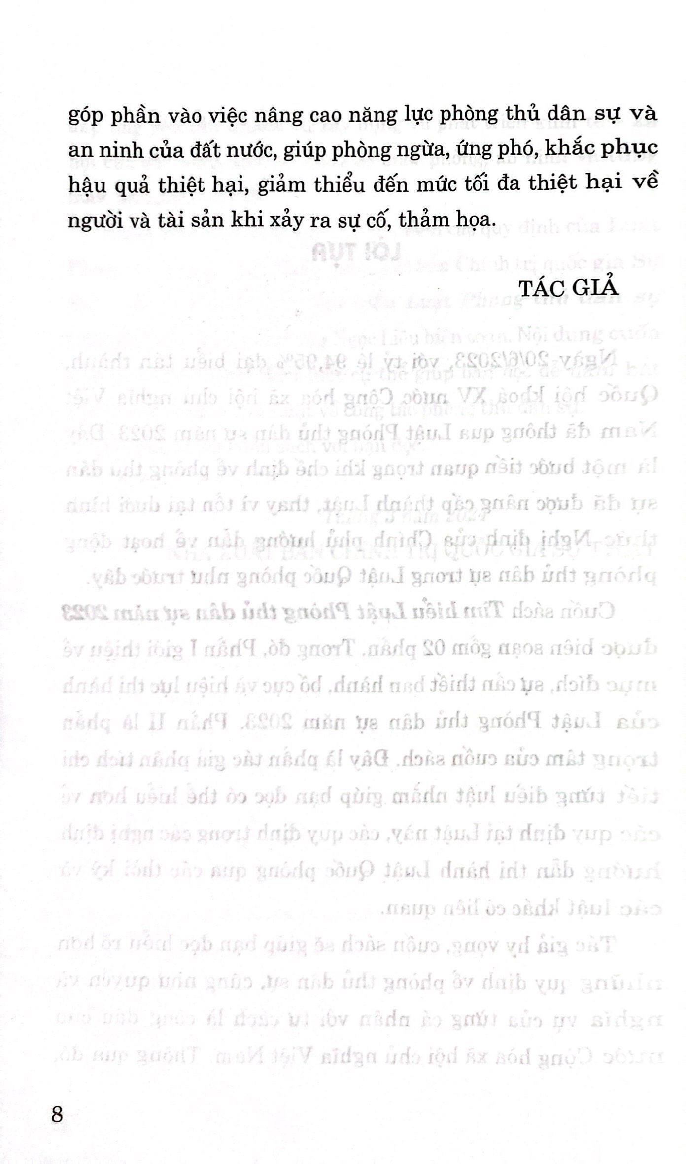 tìm hiểu luật phòng thủ dân sự năm 2023 - Ảnh 6