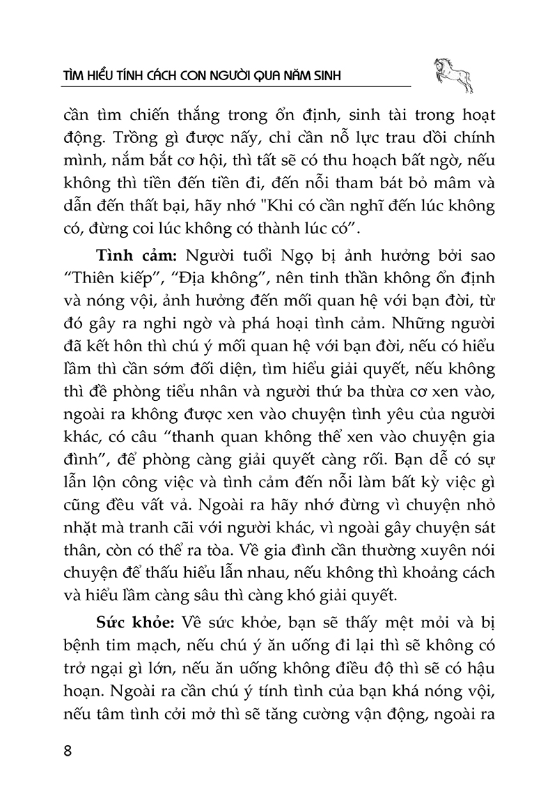 tìm hiểu tính cách con người qua năm sinh - tuổi ngọ - Ảnh 8
