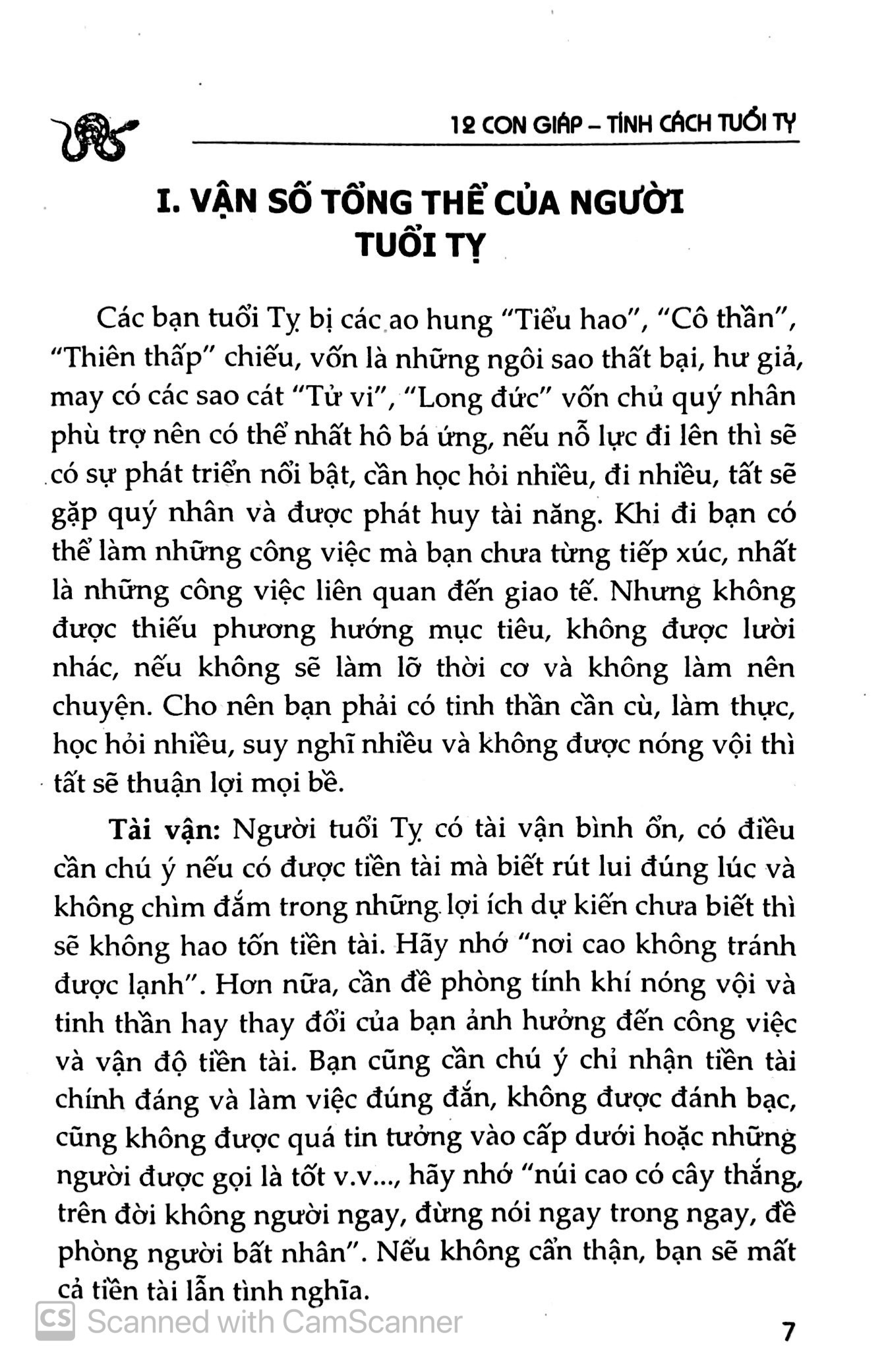 tìm hiểu tính cách con người qua năm sinh - tuổi tỵ - Ảnh 4