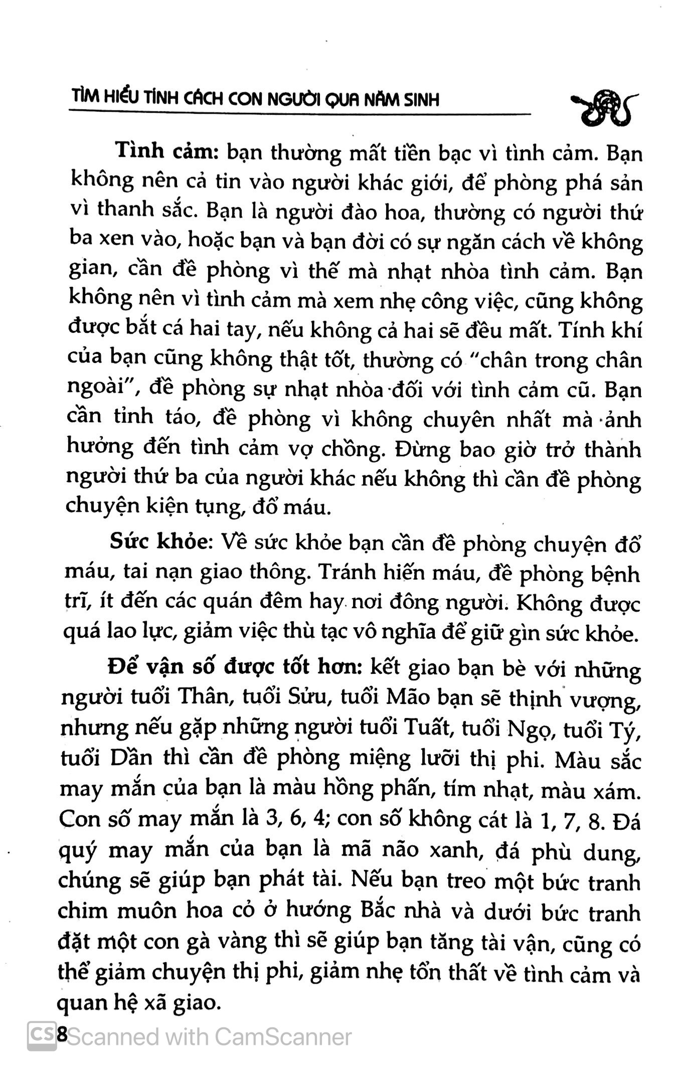 tìm hiểu tính cách con người qua năm sinh - tuổi tỵ - Ảnh 5
