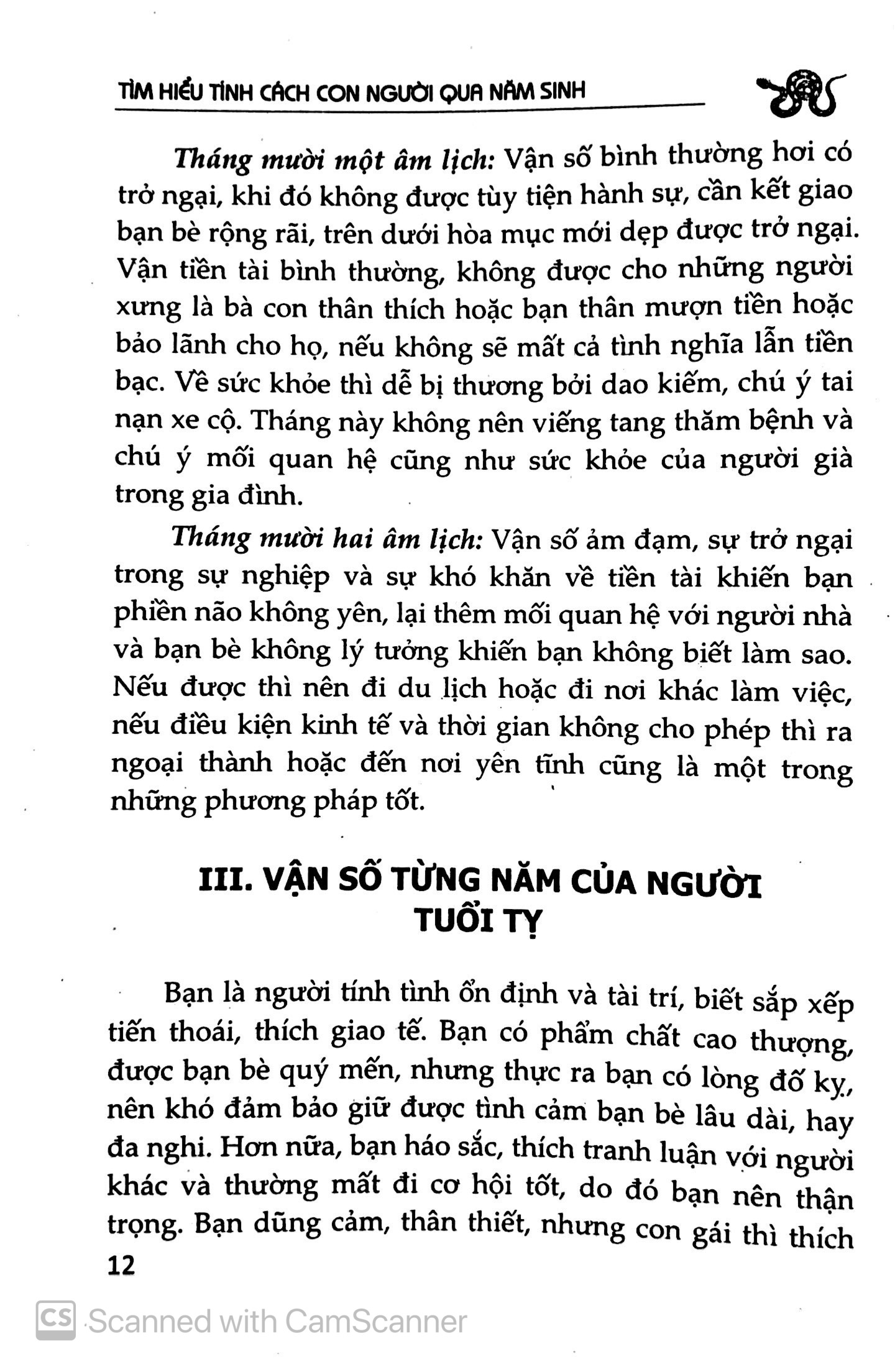 tìm hiểu tính cách con người qua năm sinh - tuổi tỵ - Ảnh 9