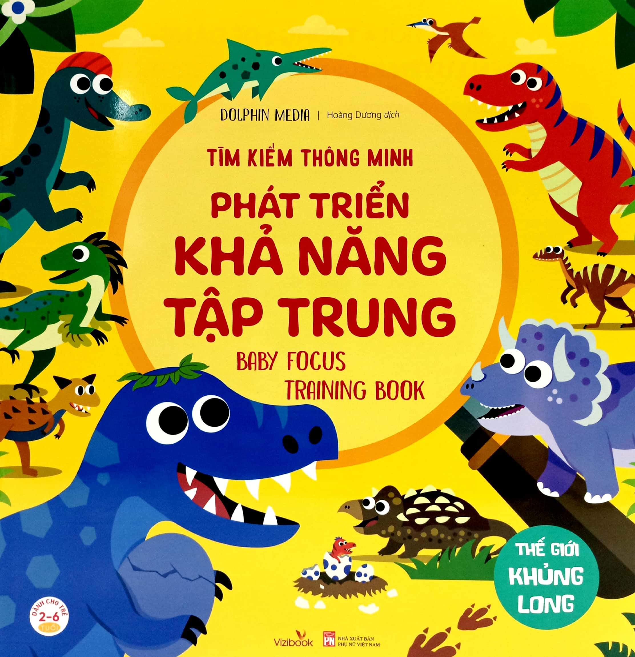 tìm kiếm thông minh phát triển khả năng tập trung - thế giới khủng long (tái bản 2022) - Ảnh 2