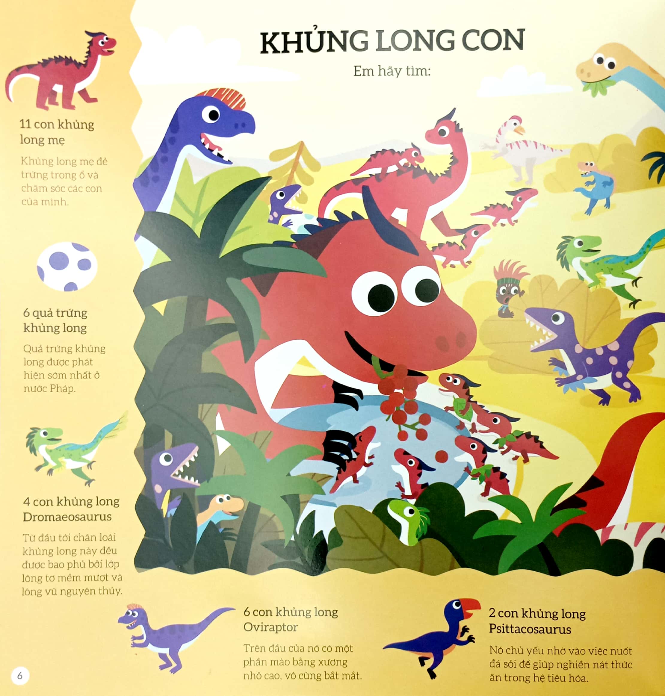 tìm kiếm thông minh phát triển khả năng tập trung - thế giới khủng long (tái bản 2022) - Ảnh 5