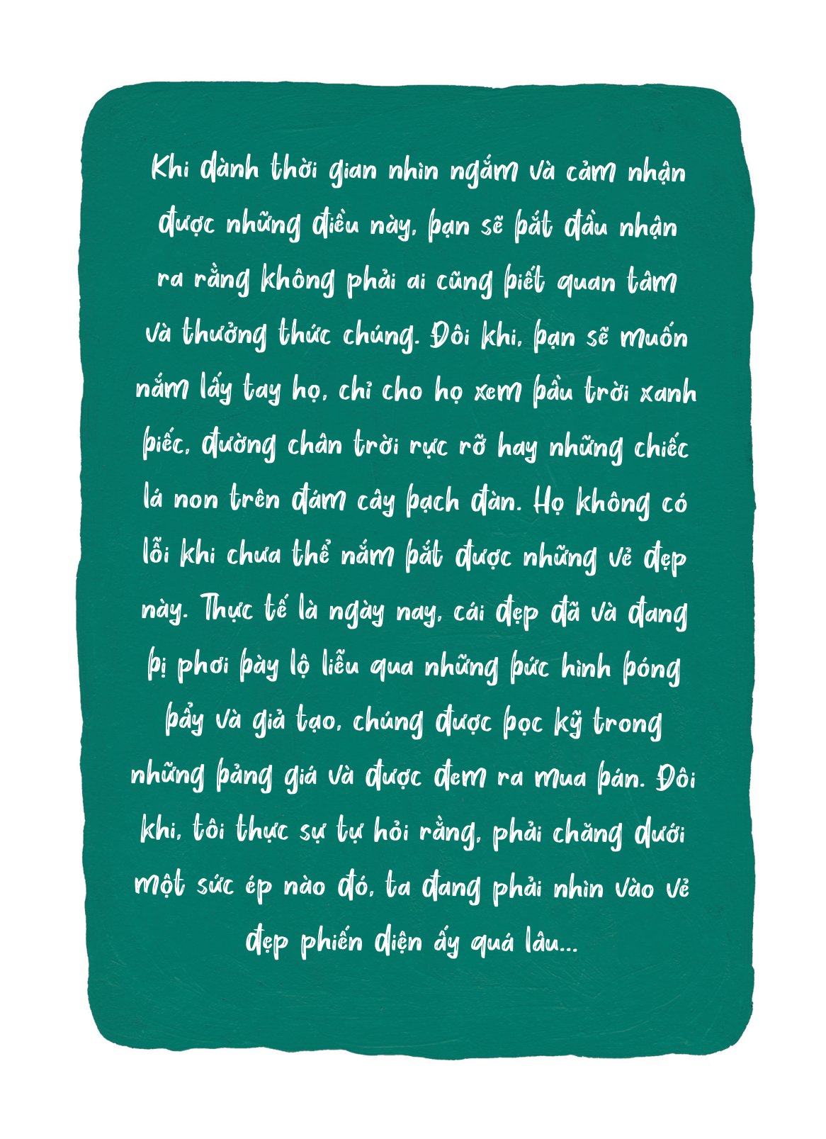 tìm về và kết nối với vẻ đẹp tiềm ẩn quanh ta - everything, beautiful - Ảnh 11