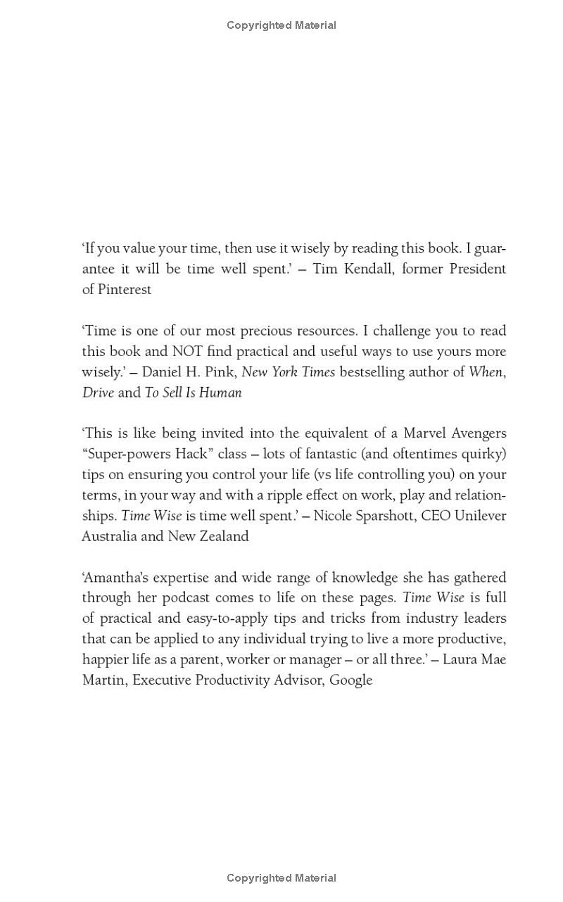 time wise: productivity secrets of the world's most successful people - Ảnh 4