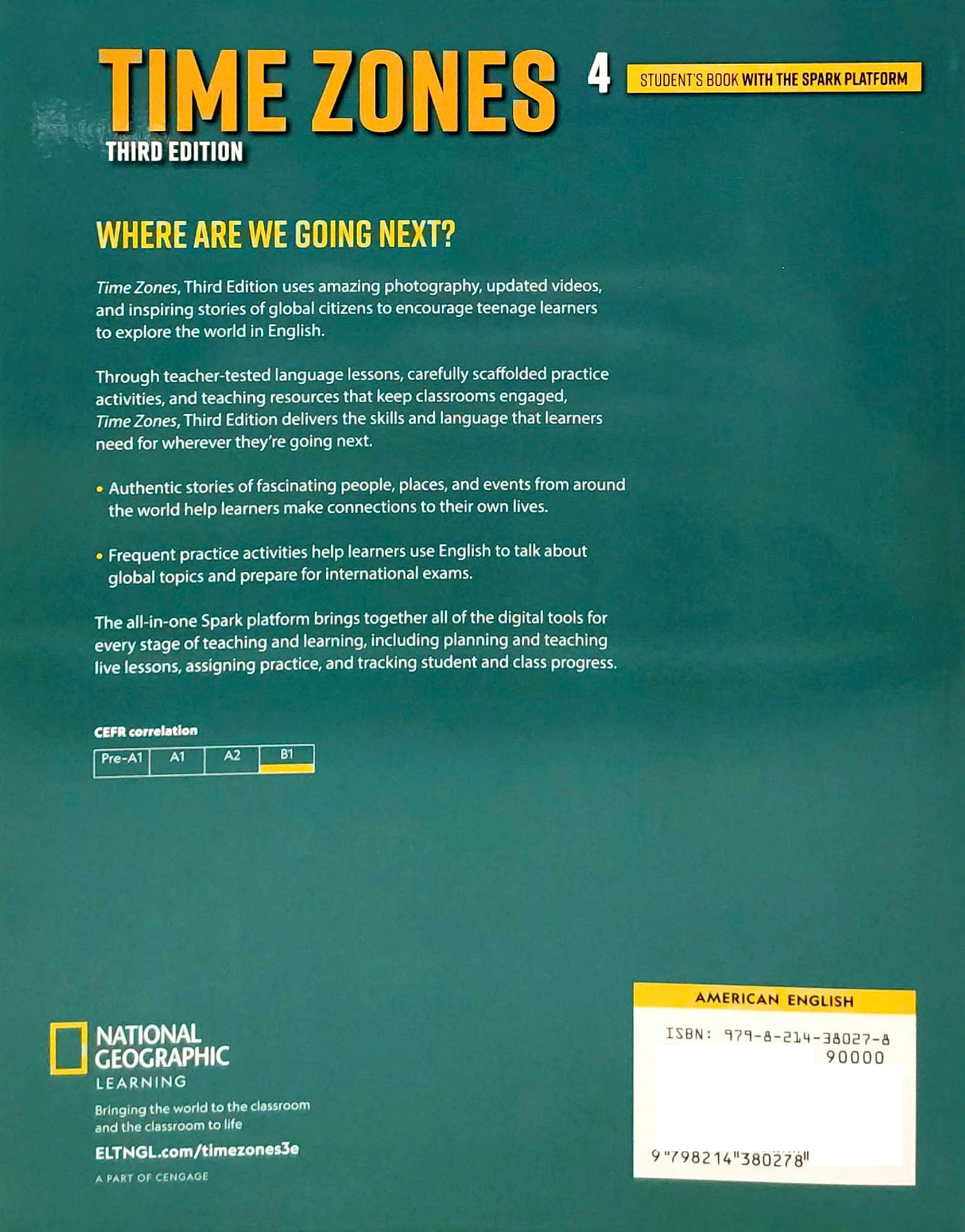 Time Zones Ame 4 - Student's Book + Spark Sticker - Ảnh 7