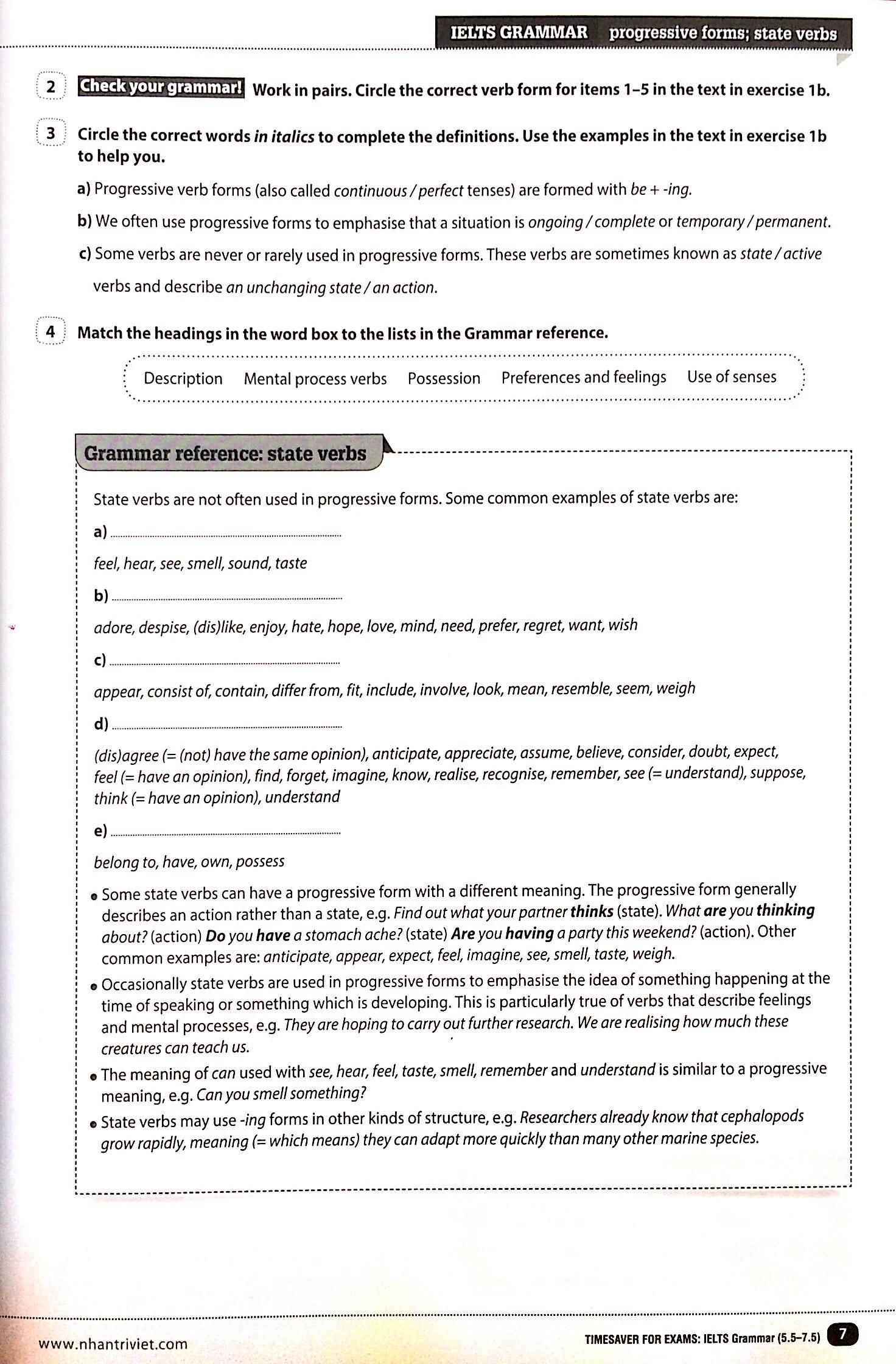 timesaver for exams - ielts grammar 5.5 - 7.5 - Ảnh 3