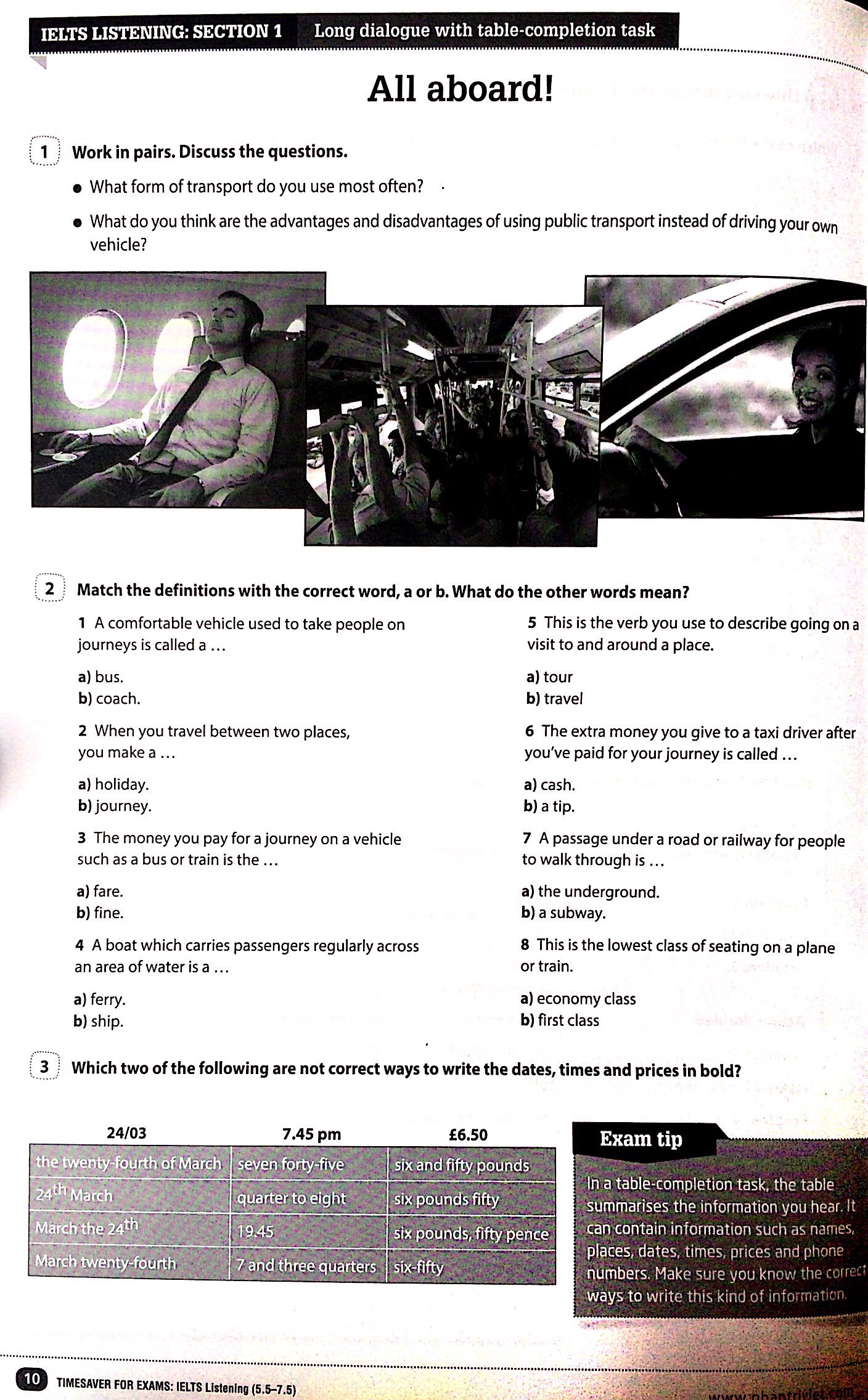 timesaver for exams - ielts listening 5.5 - 7.5 - Ảnh 6