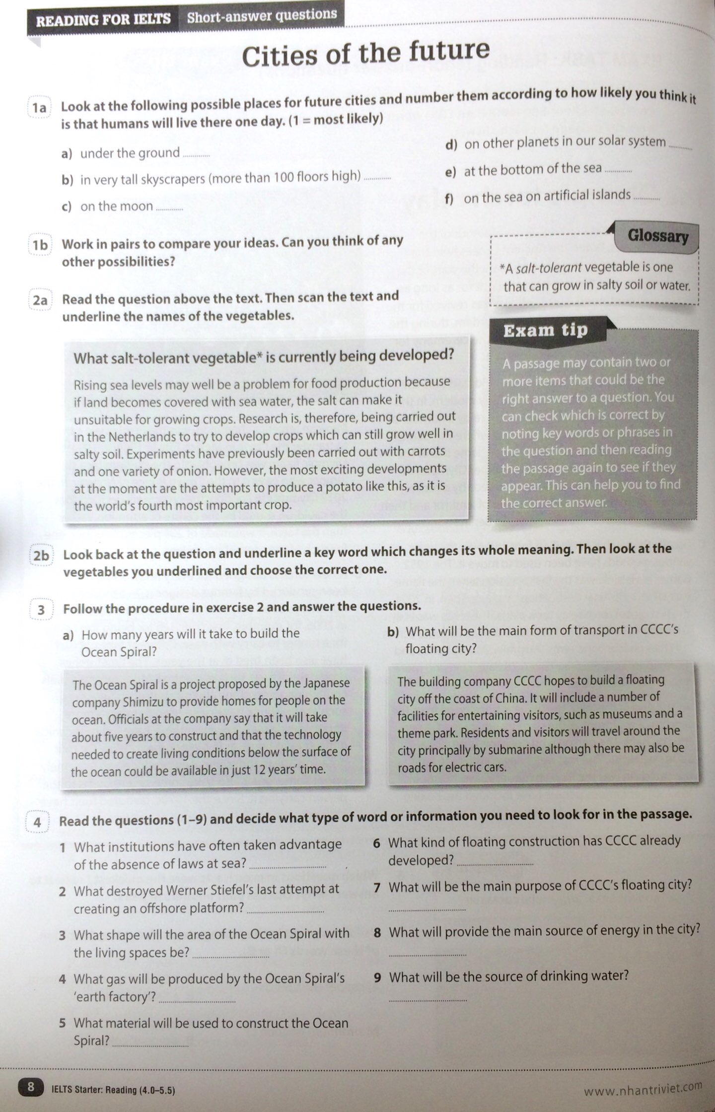 timesaver for exams – ielts starter reading 4.0 - 5.5 - Ảnh 4