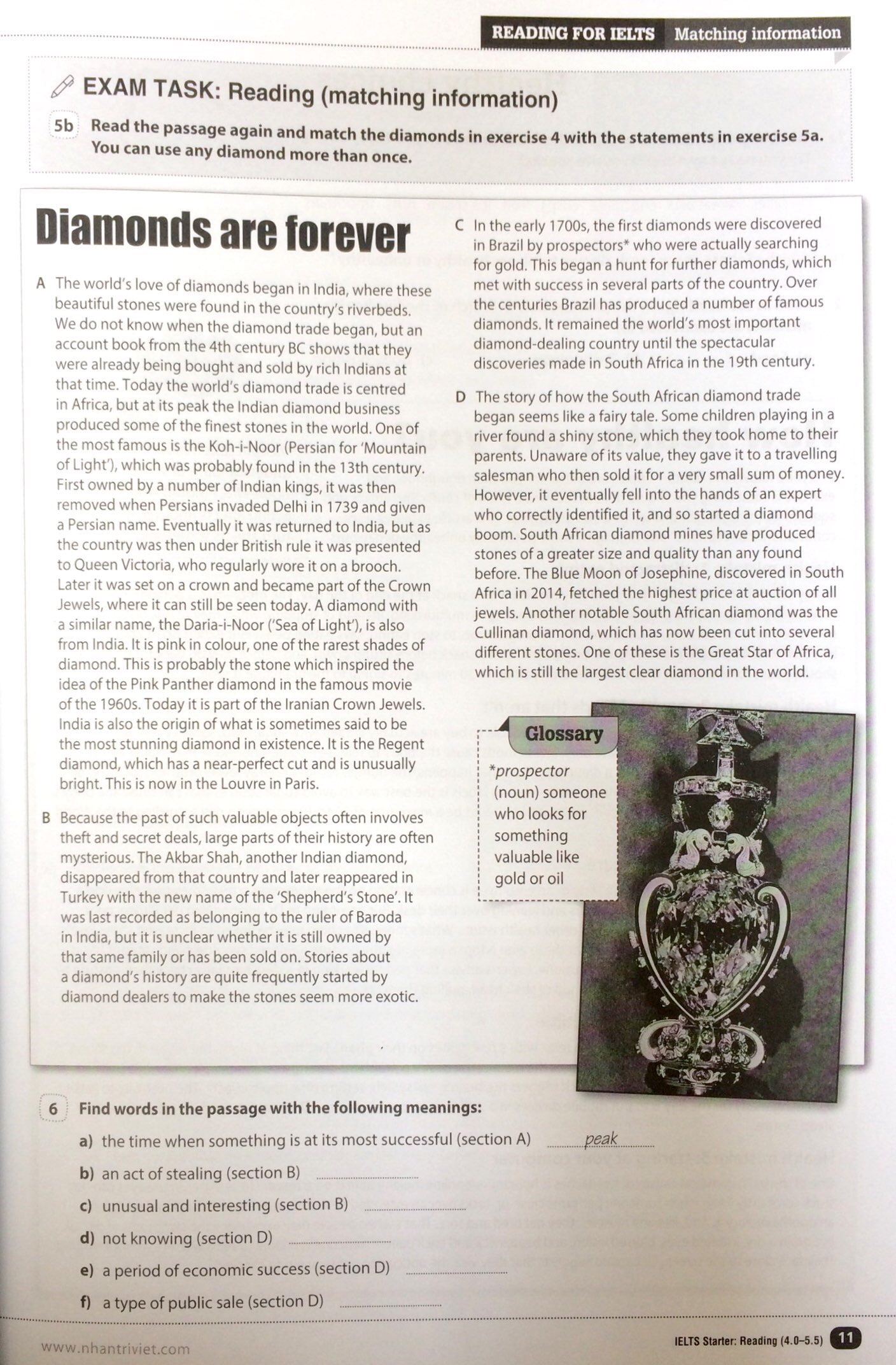 timesaver for exams – ielts starter reading 4.0 - 5.5 - Ảnh 7