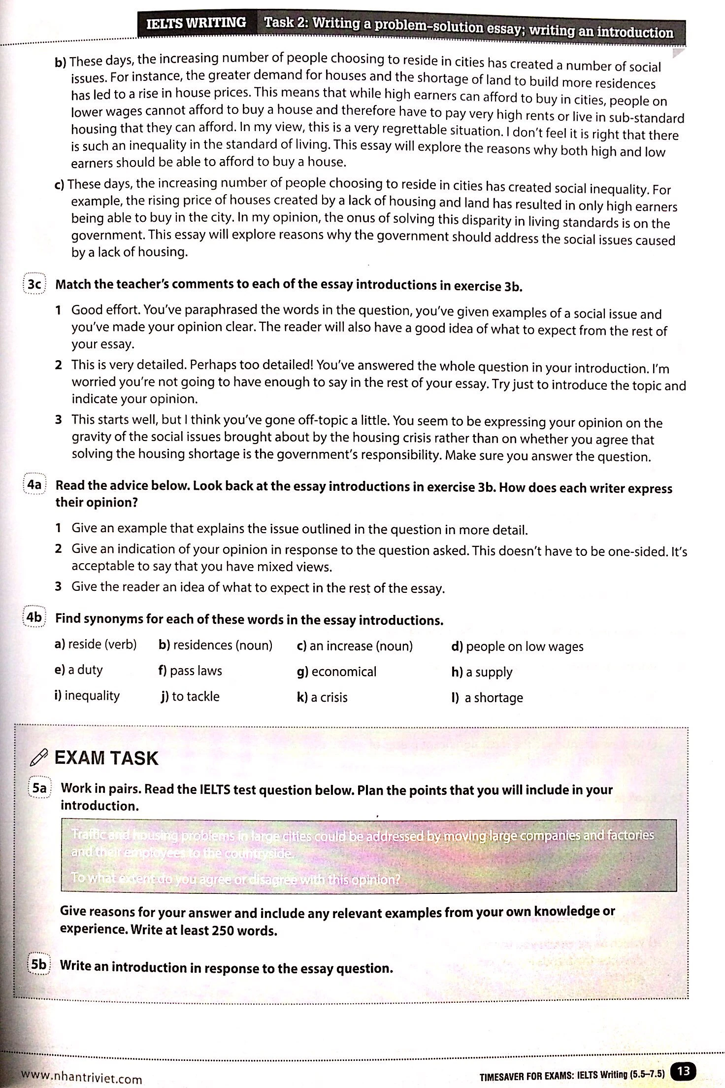 timesaver for exams - ielts writing 5.5 - 7.5 - Ảnh 9