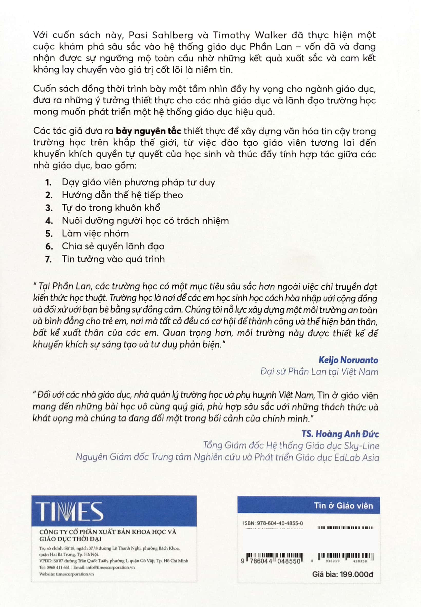 tin ở giáo viên - phương thức phần lan tạo lập trường học đẳng cấp thế giới - Ảnh 6