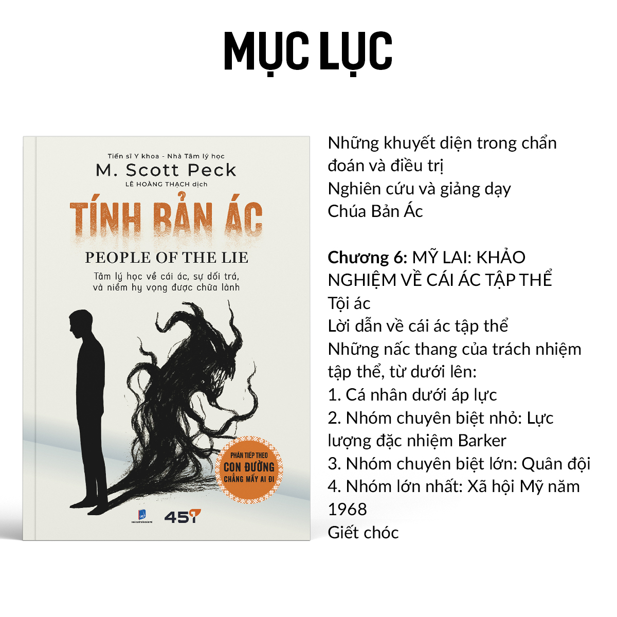 Tính Bản Ác - People Of The Lie - Tâm Lý Học Về Cái Ác, Sự Dối Trá Và Niềm Hy Vọng Được Chữa Lành - Ảnh 7