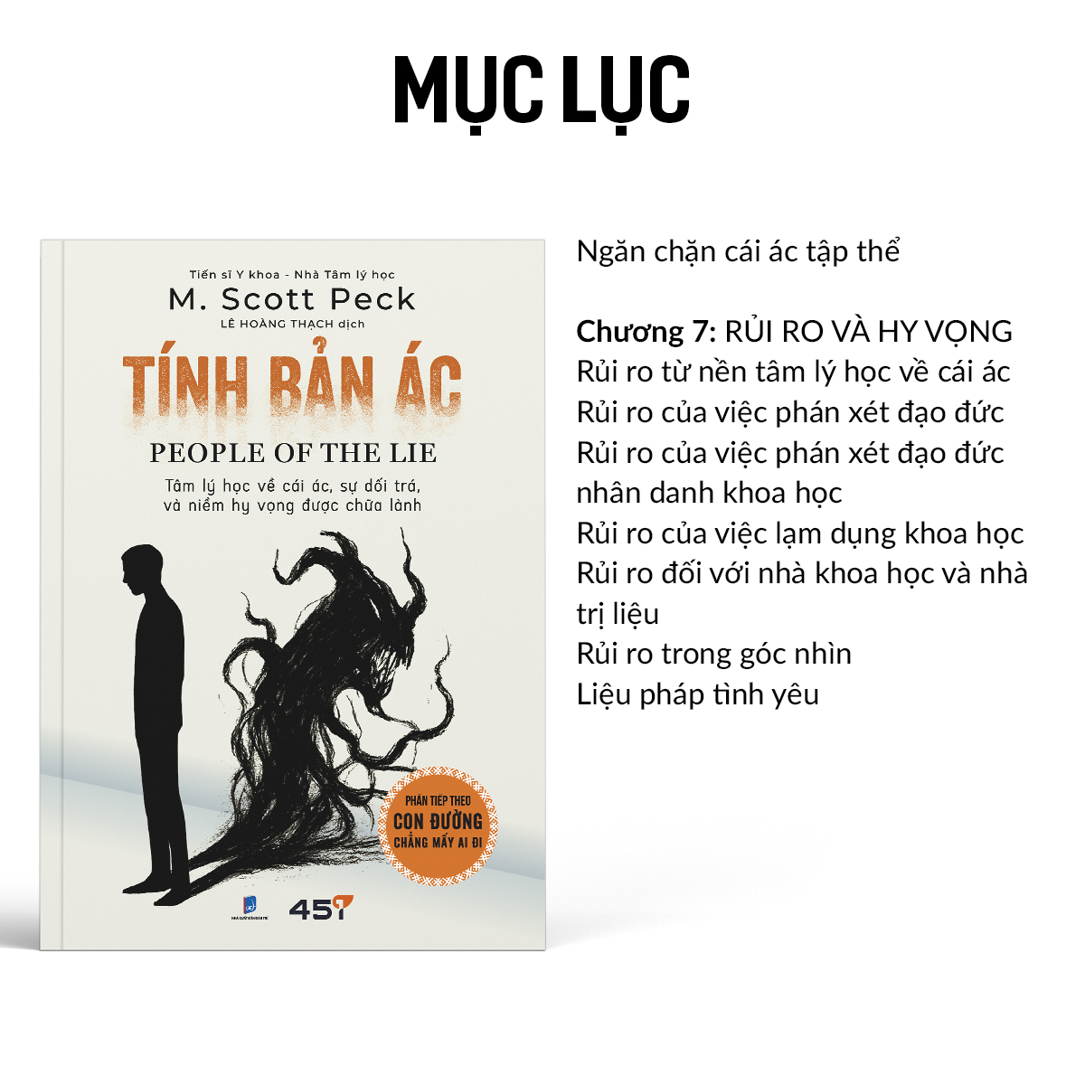 Tính Bản Ác - People Of The Lie - Tâm Lý Học Về Cái Ác, Sự Dối Trá Và Niềm Hy Vọng Được Chữa Lành - Ảnh 8