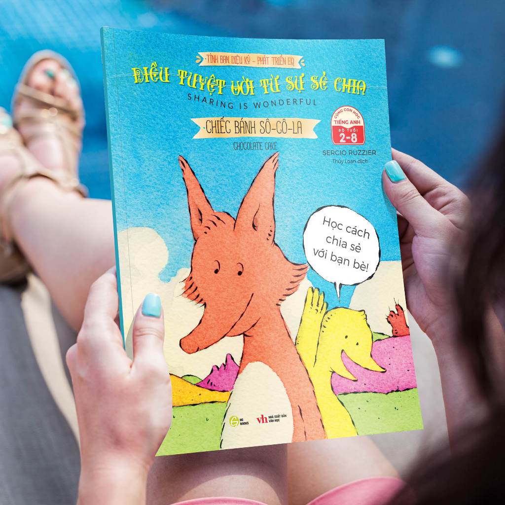 tình bạn diệu kỳ - phát triển eq - điều tuyệt vời từ sự sẻ chia - chiếc bánh sô-cô-la - Ảnh 5