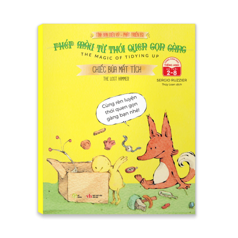 tình bạn diệu kỳ - phát triển eq - phép màu từ thói quen gọn gàng - chiếc búa mất tích - Ảnh 2