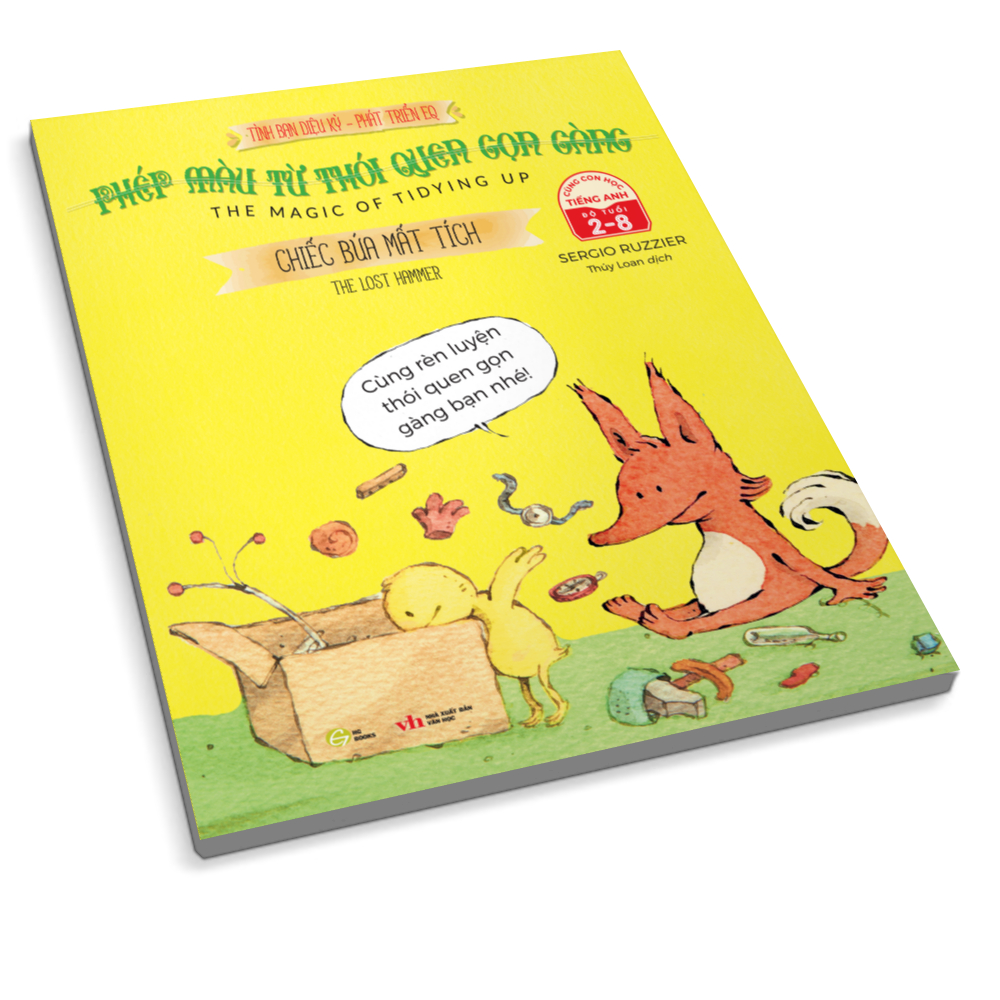 tình bạn diệu kỳ - phát triển eq - phép màu từ thói quen gọn gàng - chiếc búa mất tích - Ảnh 3