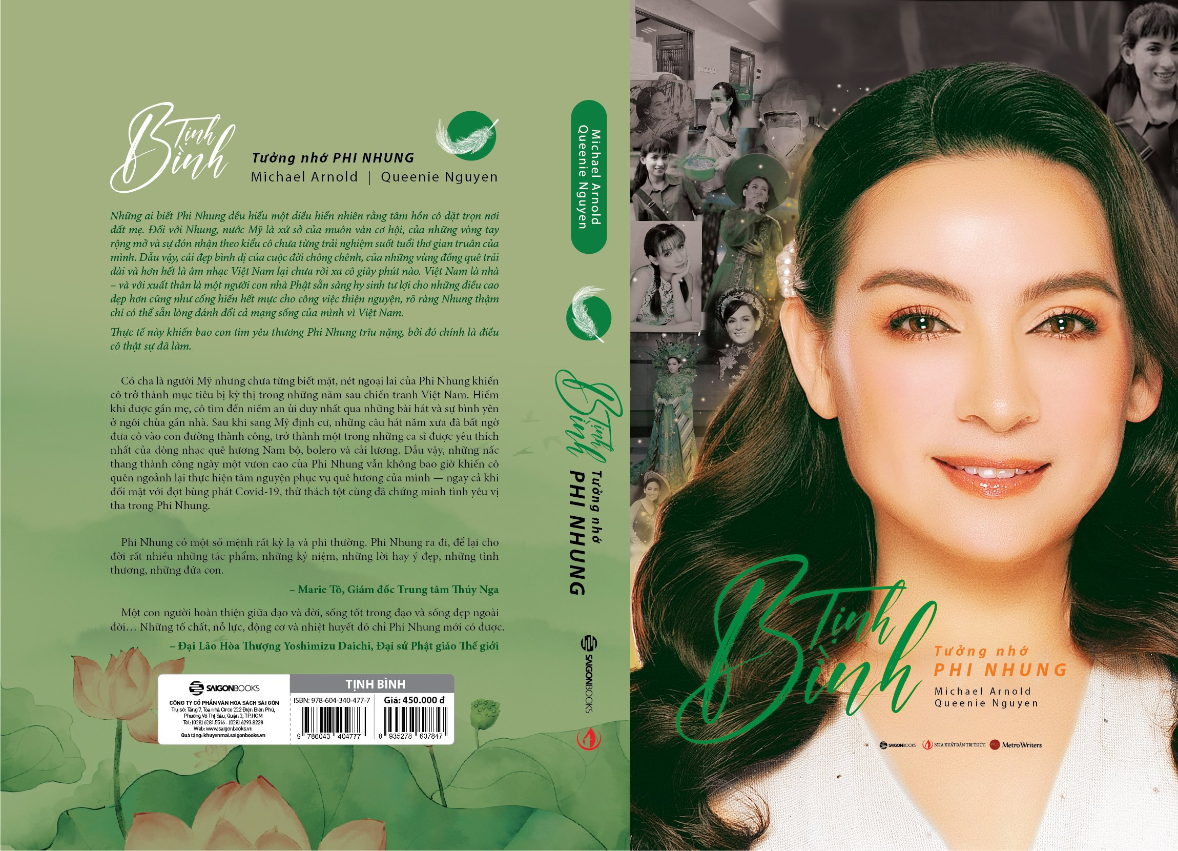 tịnh bình - tưởng nhớ phi nhung (bìa cứng) - Ảnh 3