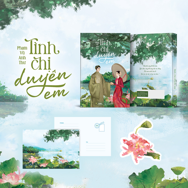 Tình Chị Duyên Em - Tặng Kèm Bookmark Bế Hình Hoa Sen + Postcard In Hai Mặt