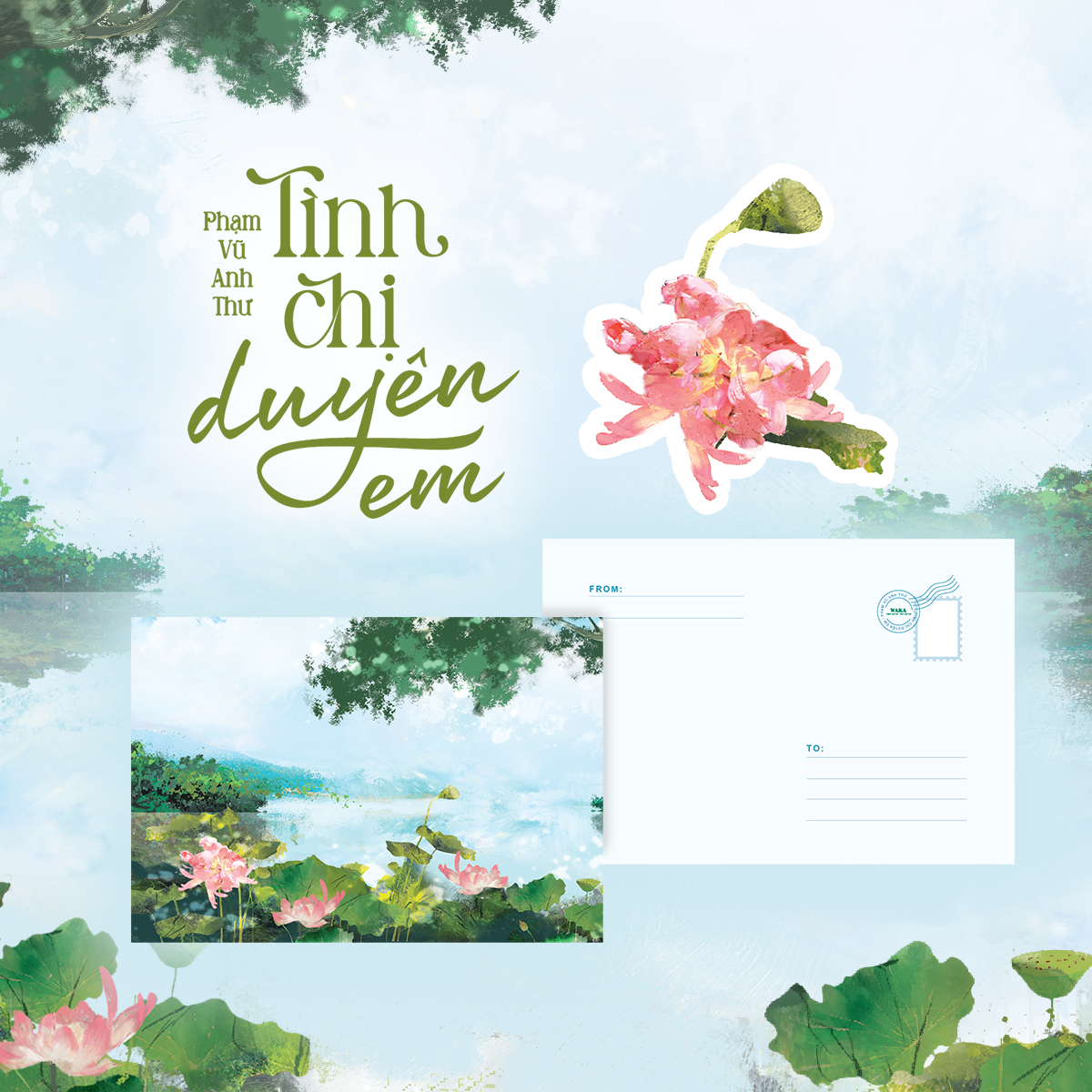 Tình Chị Duyên Em - Tặng Kèm Bookmark Bế Hình Hoa Sen + Postcard In Hai Mặt - Ảnh 4