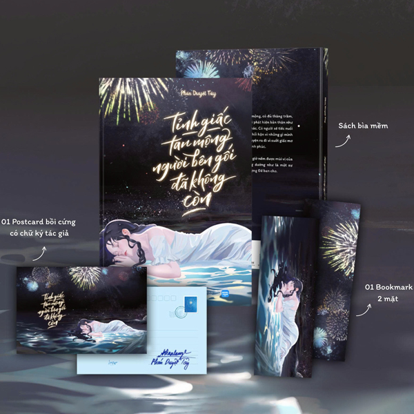 Tỉnh Giấc Tan Mộng - Người Bên Gối Đã Không Còn - Tặng Kèm Bookmark + Postcard Bồi Cứng Có Chữ Kí Tác Giả