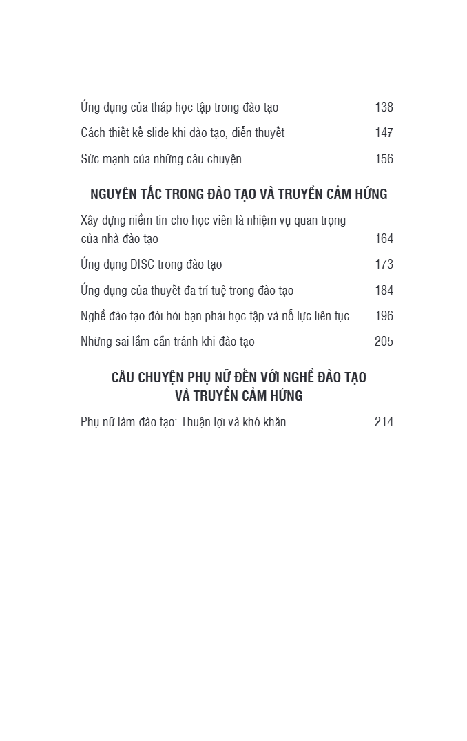 tinh hoa kỹ năng đào tạo và truyền cảm hứng - Ảnh 6