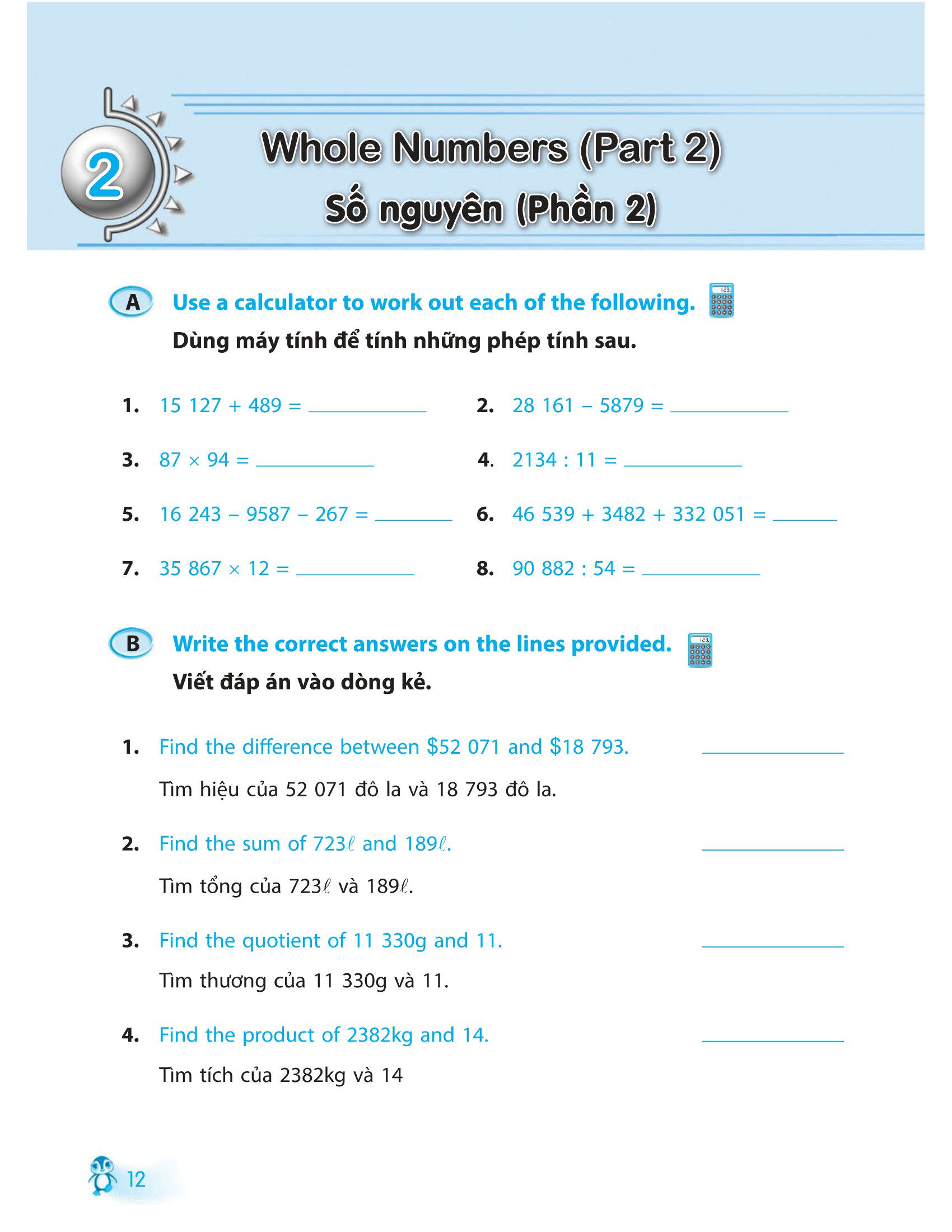 tinh thông toán học - mastering mathematics - dành cho trẻ 10-11 tuổi - quyển a - Ảnh 14