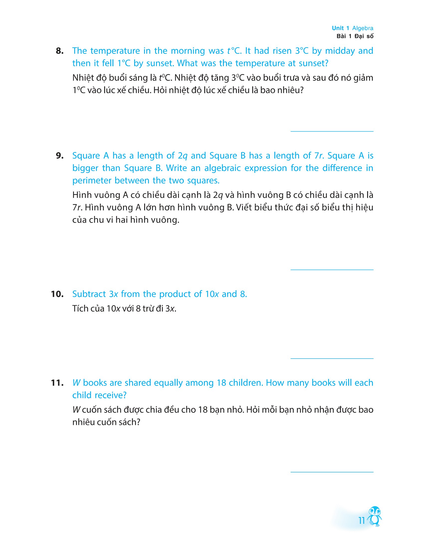 tinh thông toán học - mastering mathematics - dành cho trẻ 11-12 tuổi - quyển a - Ảnh 12