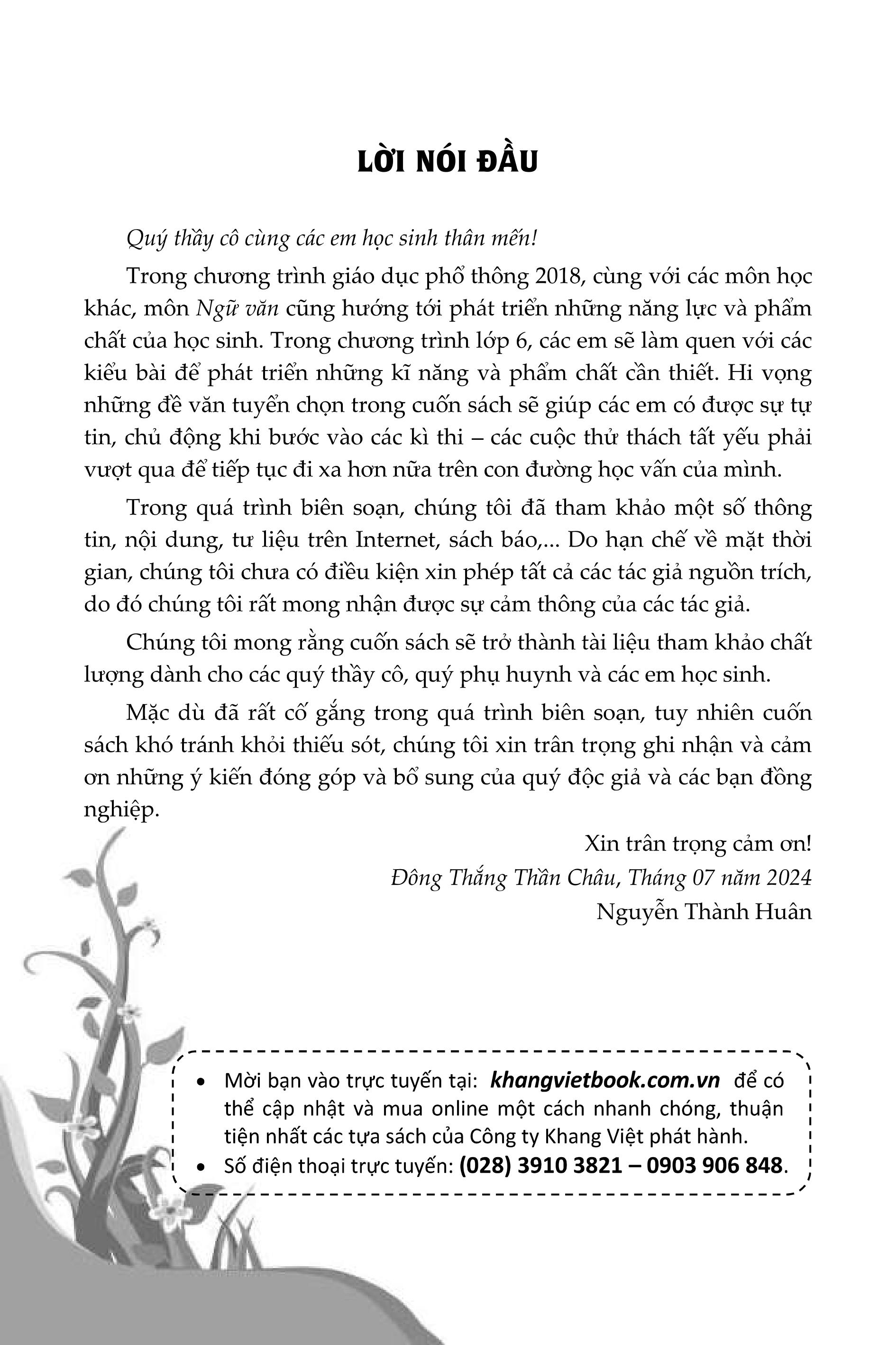 tinh tuyển những bài văn tự sự và biểu cảm đạt giải theo hướng mở bồi dưỡng học sinh giỏi lớp 6 - Ảnh 3