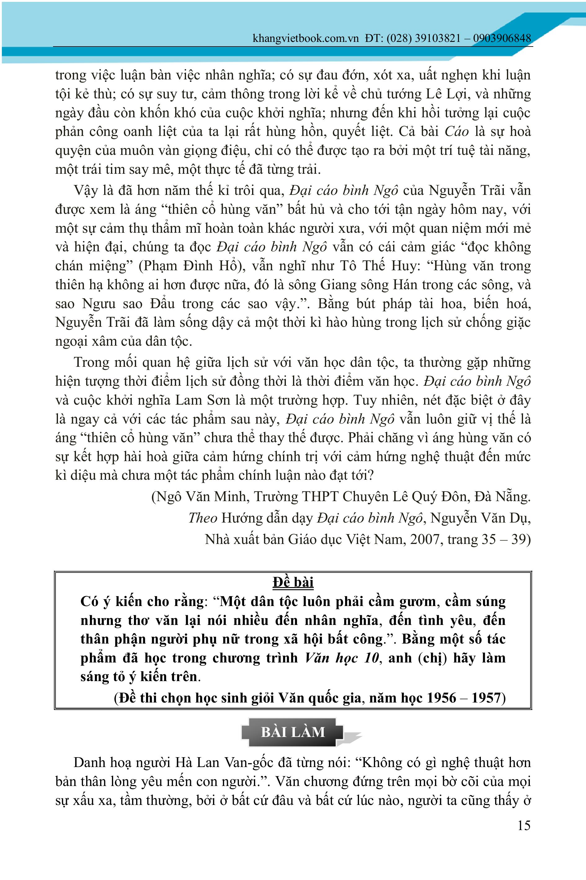 Tinh Tuyển Những Trang Văn Đoạt Giải Quốc Gia - Dùng Cho Khối THCS và THPT - Ảnh 10