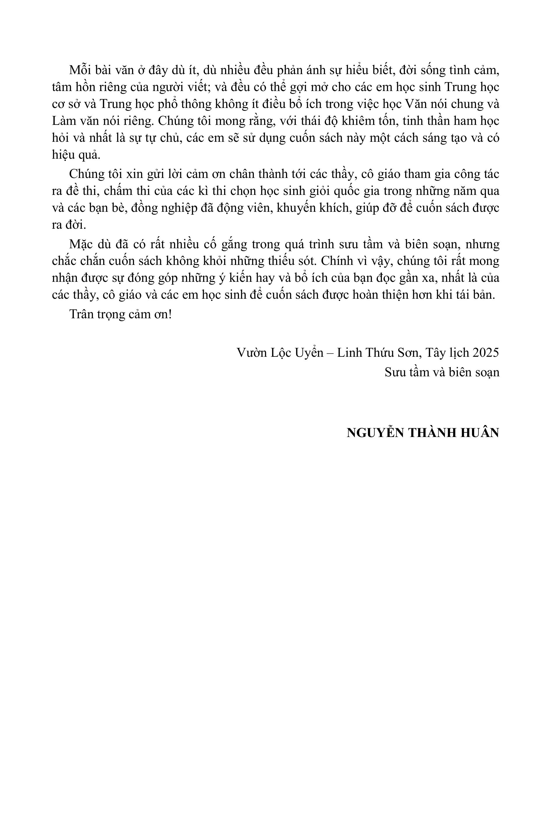 Tinh Tuyển Những Trang Văn Đoạt Giải Quốc Gia - Dùng Cho Khối THCS và THPT - Ảnh 4