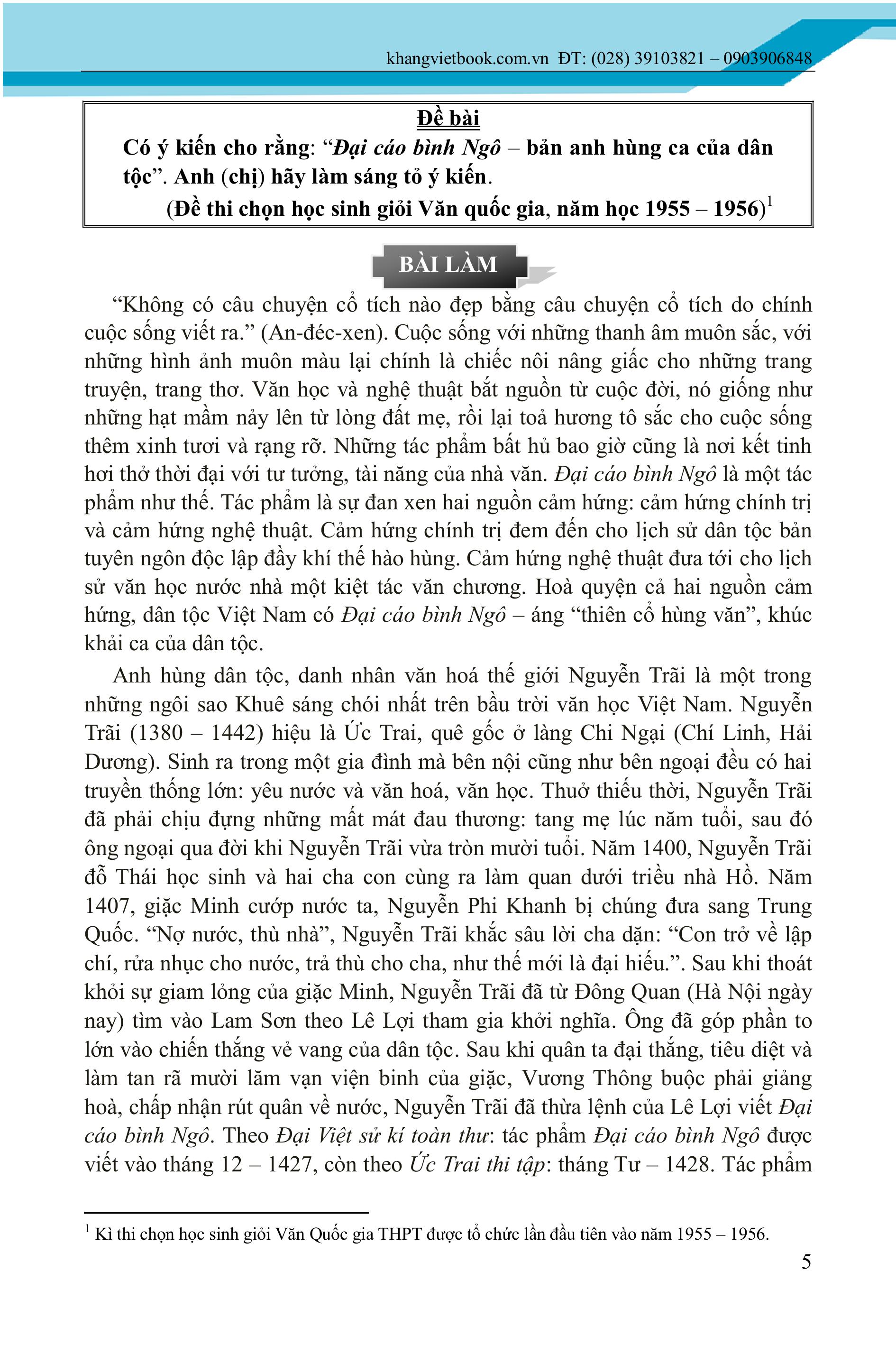 Tinh Tuyển Những Trang Văn Đoạt Giải Quốc Gia - Dùng Cho Khối THCS và THPT - Ảnh 6