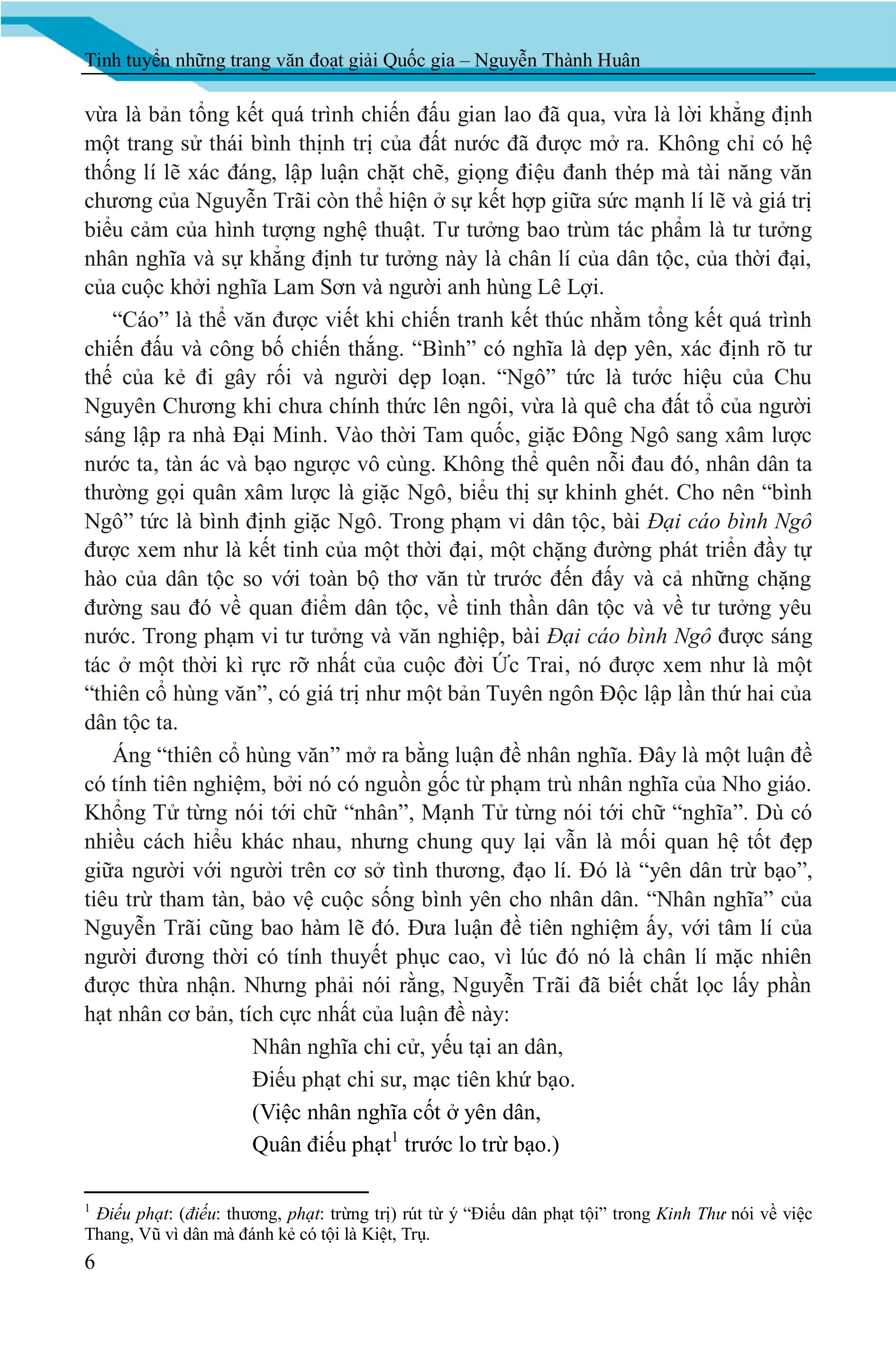 Tinh Tuyển Những Trang Văn Đoạt Giải Quốc Gia - Dùng Cho Khối THCS và THPT - Ảnh 7