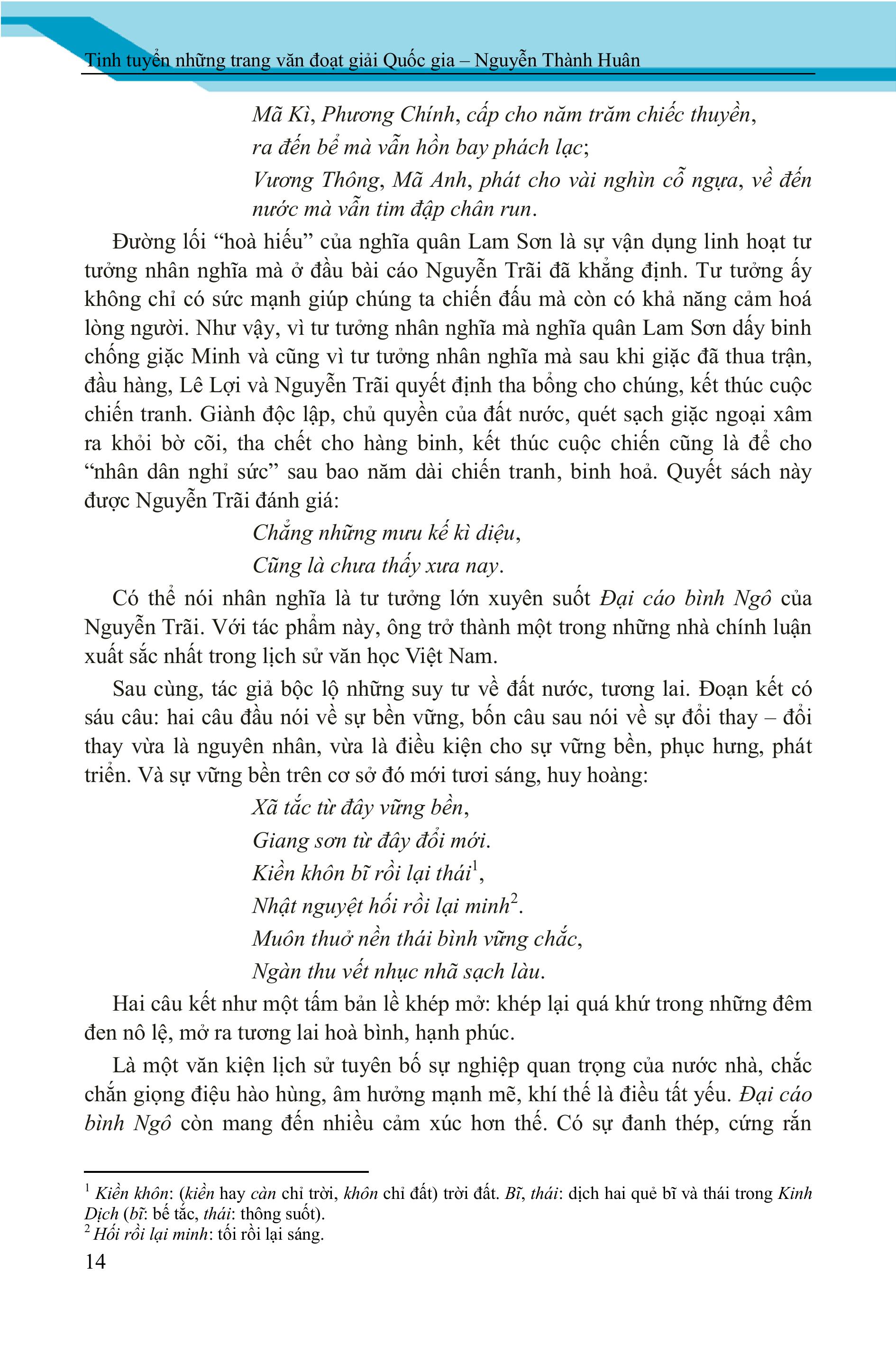 Tinh Tuyển Những Trang Văn Đoạt Giải Quốc Gia - Dùng Cho Khối THCS và THPT - Ảnh 9