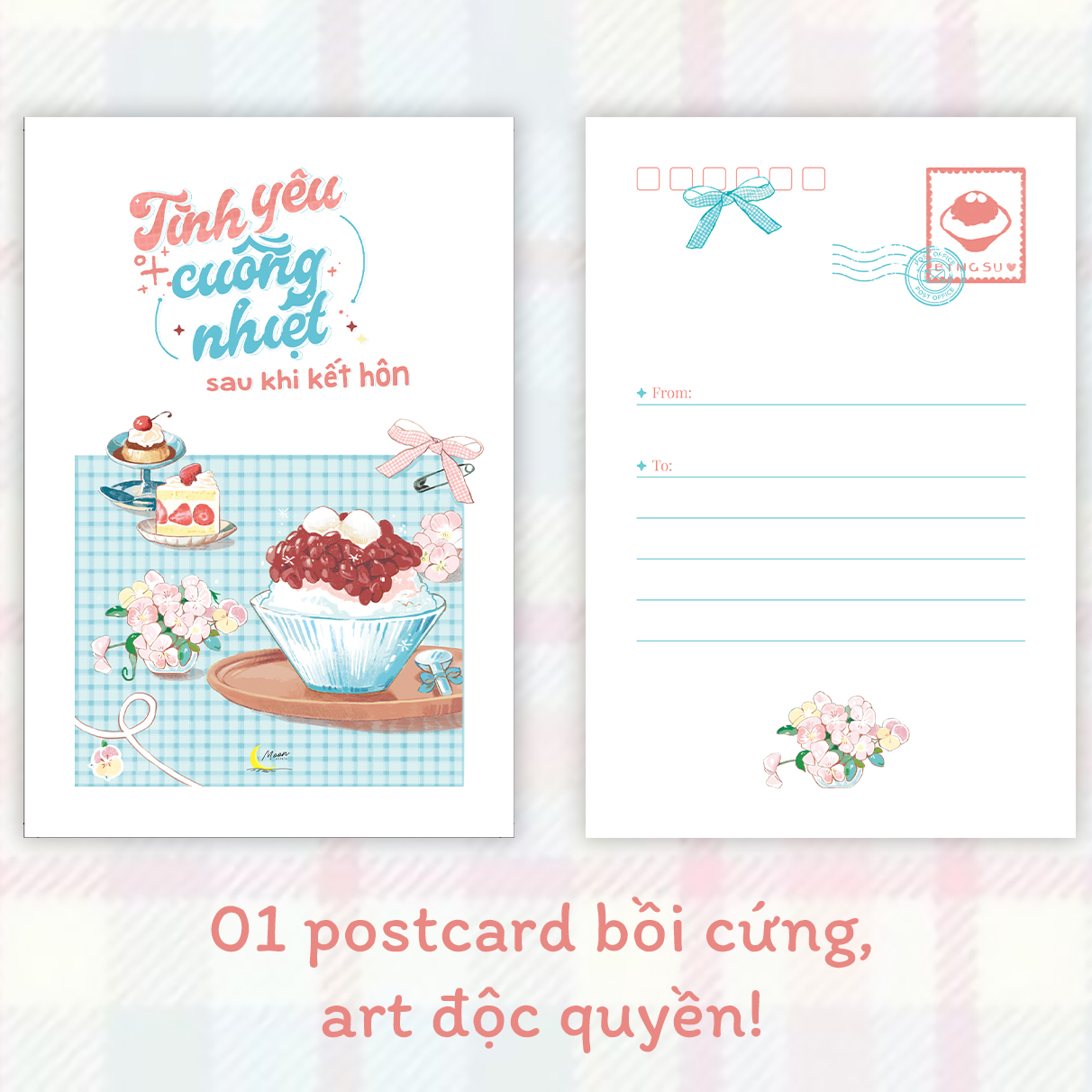 tình yêu cuồng nhiệt sau khi kết hôn - bản đặc biệt - tặng kèm bookmark + postcard + standee - Ảnh 4